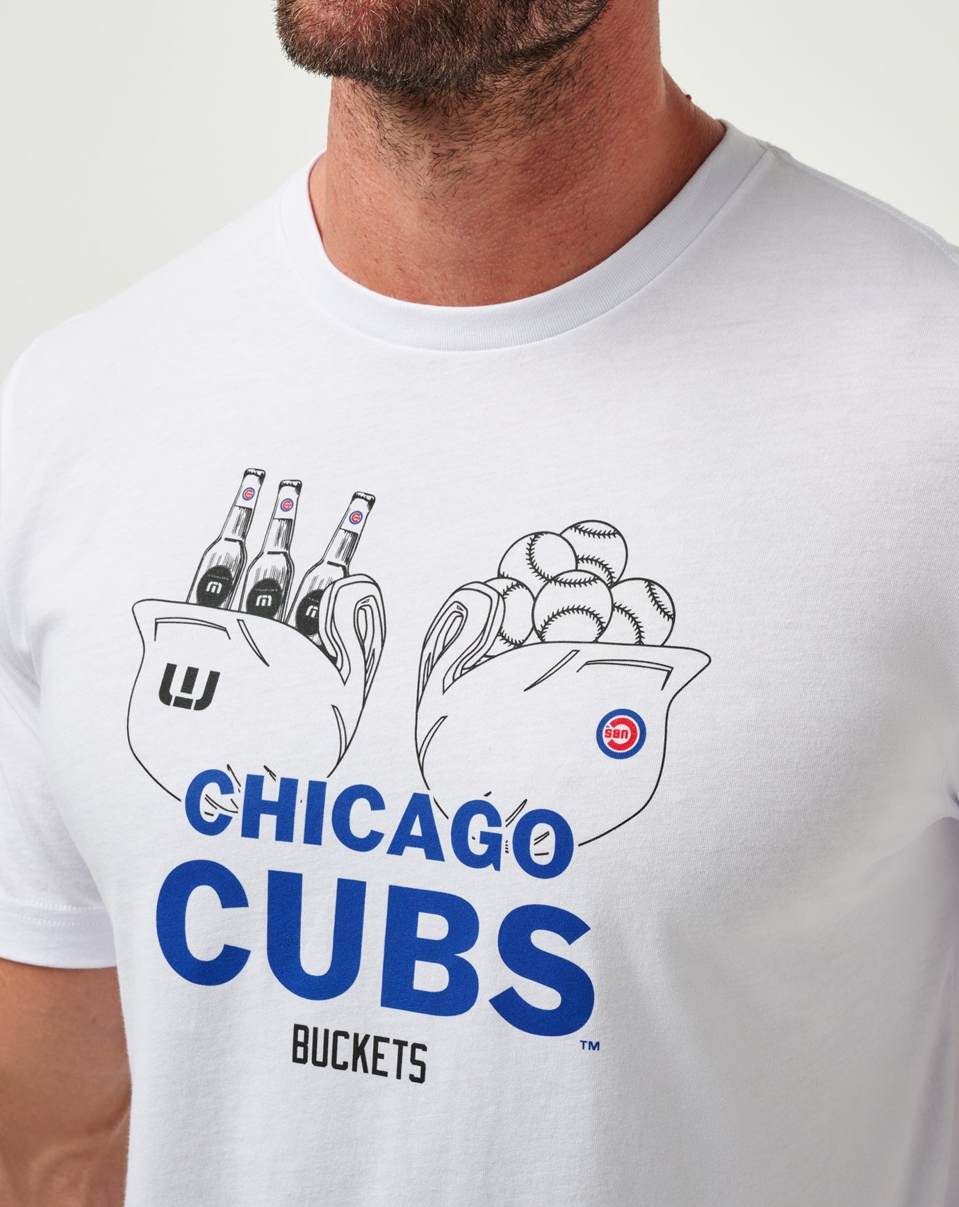 Men|Game Day|New Chicago Cubs Strike One Tee