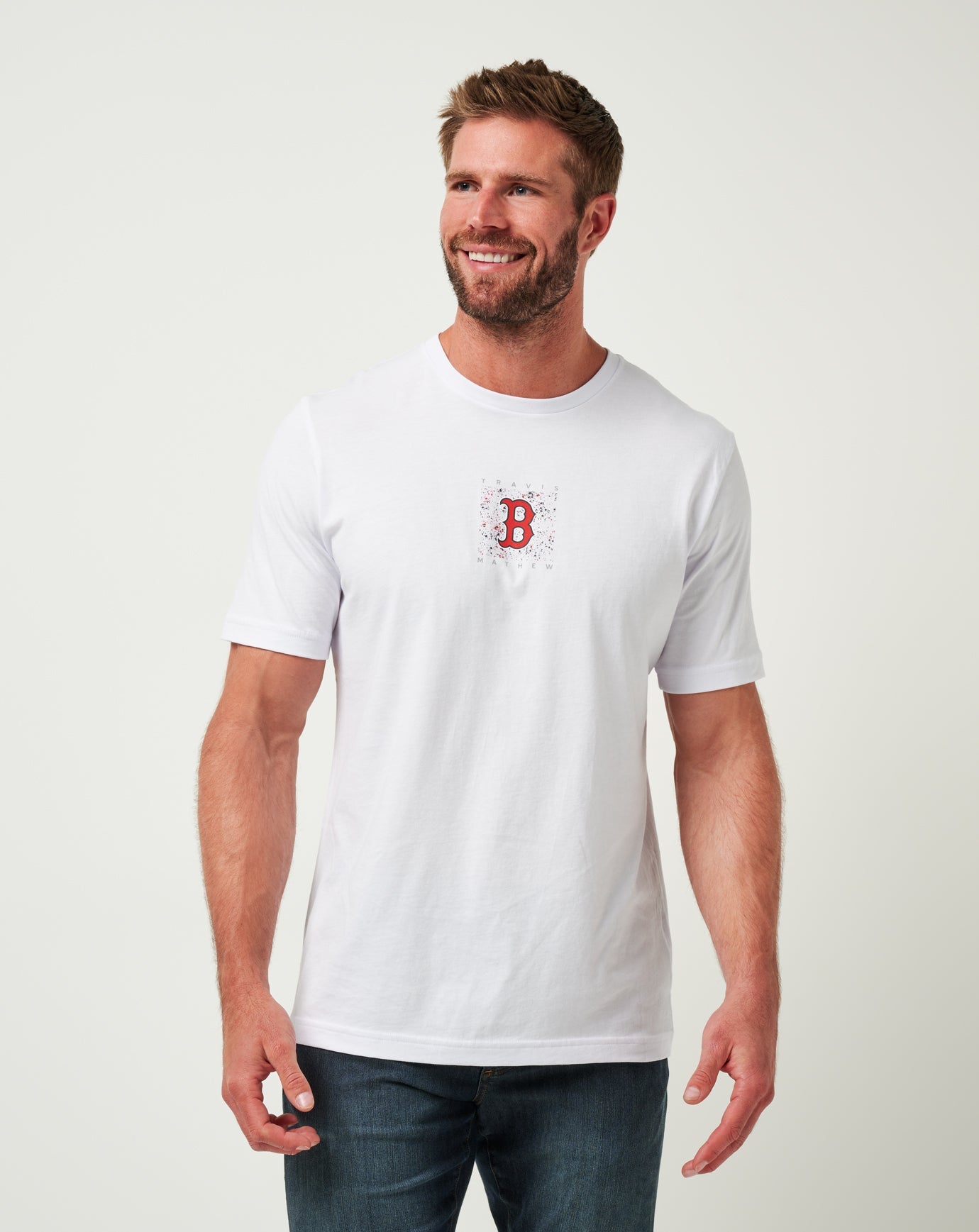 Men|Game Day|New Boston Red Sox In The Dugout Tee