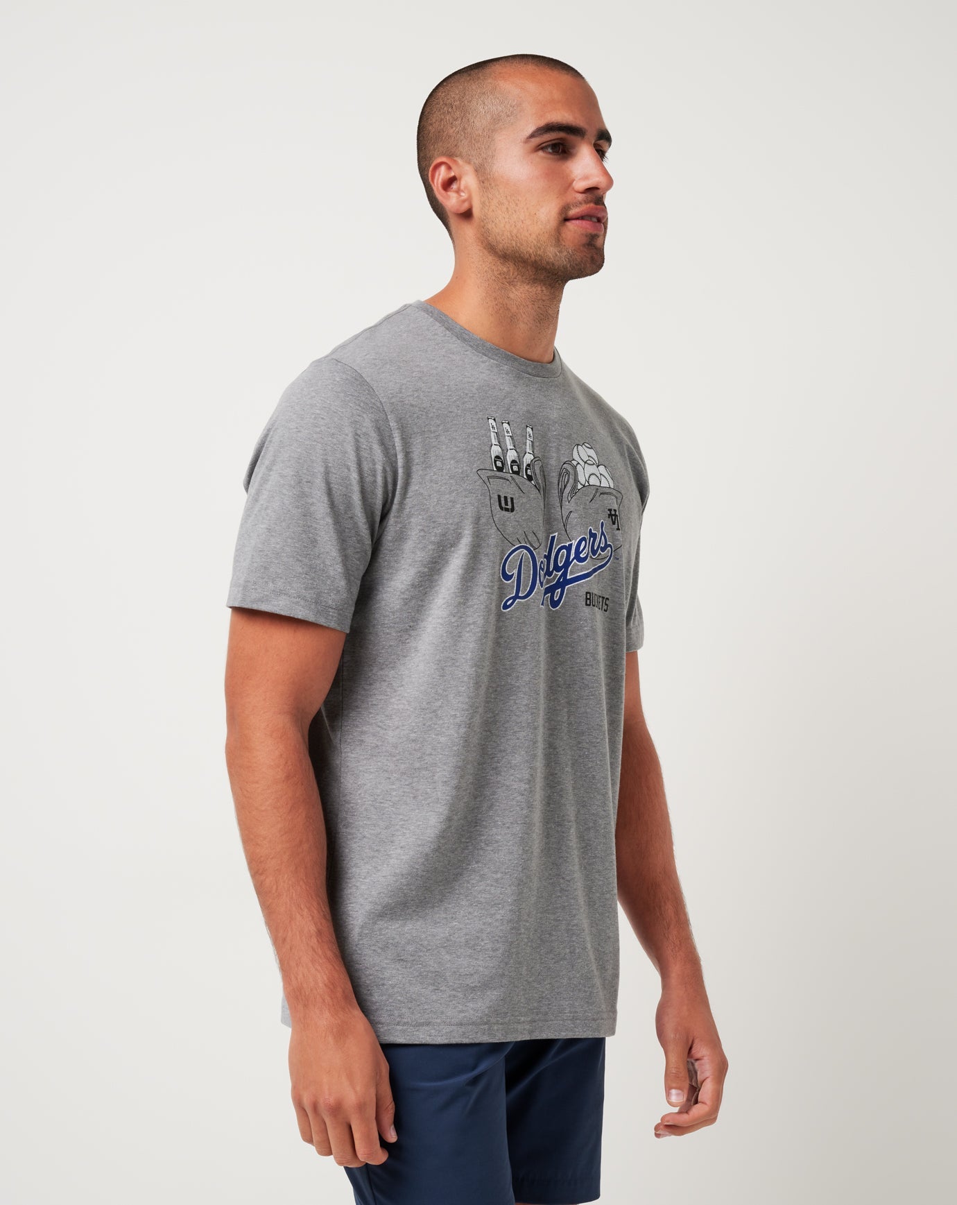 Men|Game Day|New Los Angeles Dodgers Strike One Tee