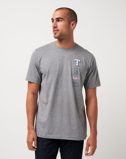 Men|New Texas Rangers Sunset Slam Tee