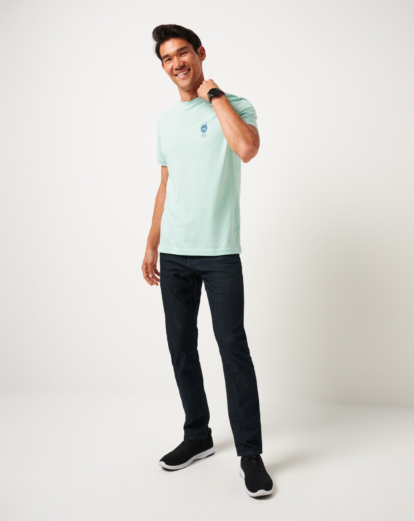 Men Bar Break Tee