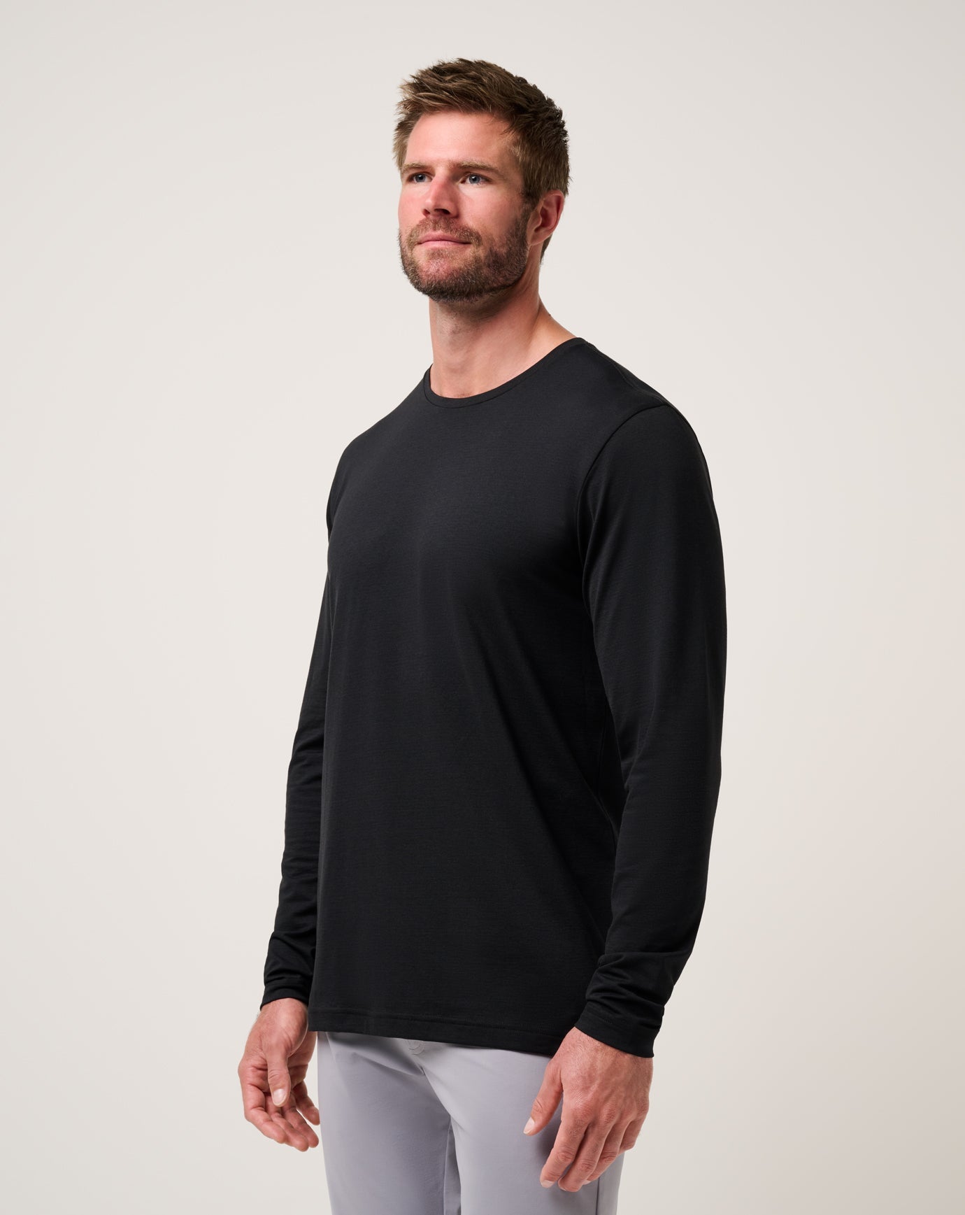 Men Performance Jersey Long Sleeve Tee
