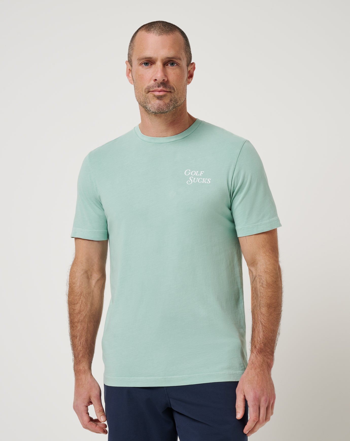 Men Golf Sucks FB Tee