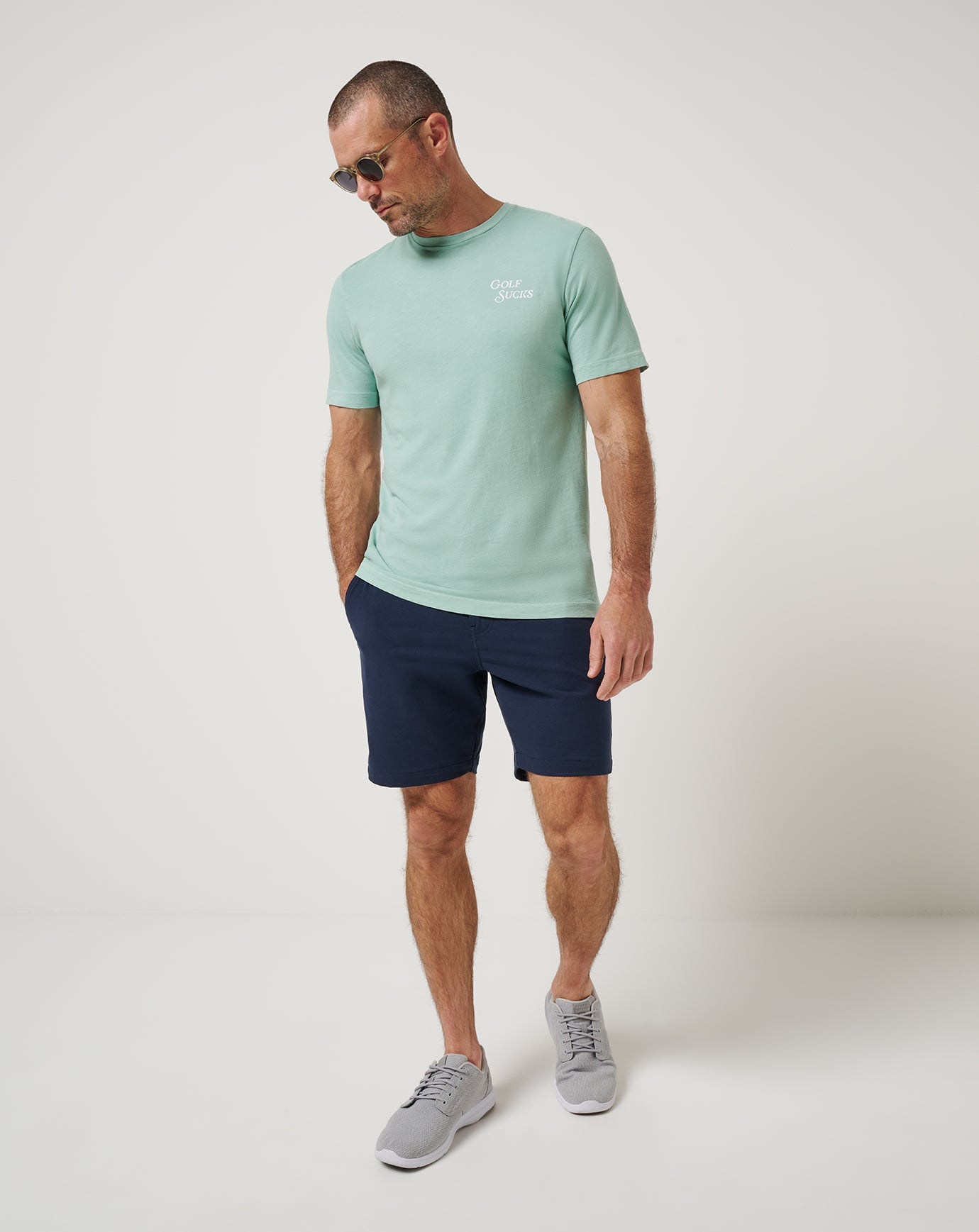 Men Golf Sucks FB Tee