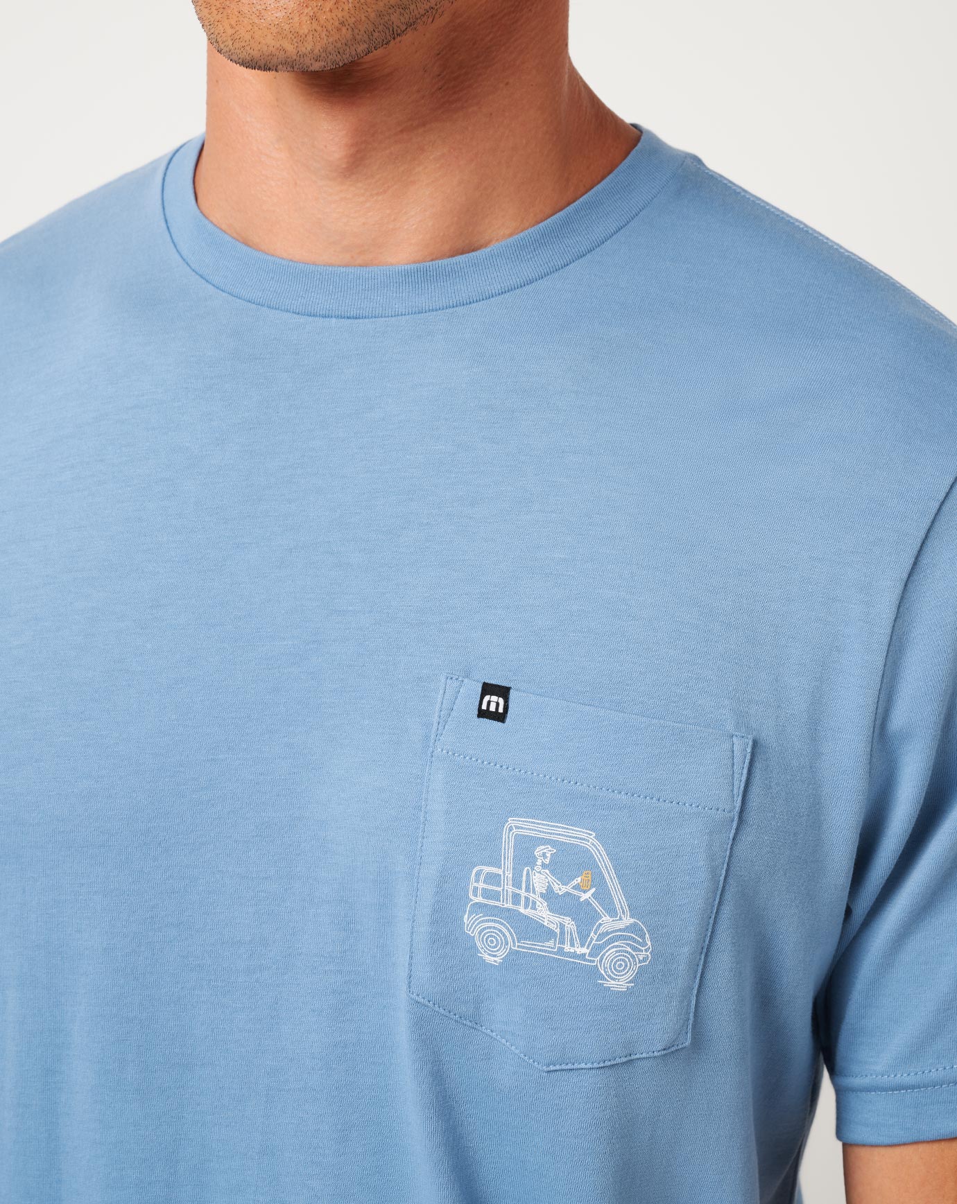 Men Lost Mapes Pocket Tee