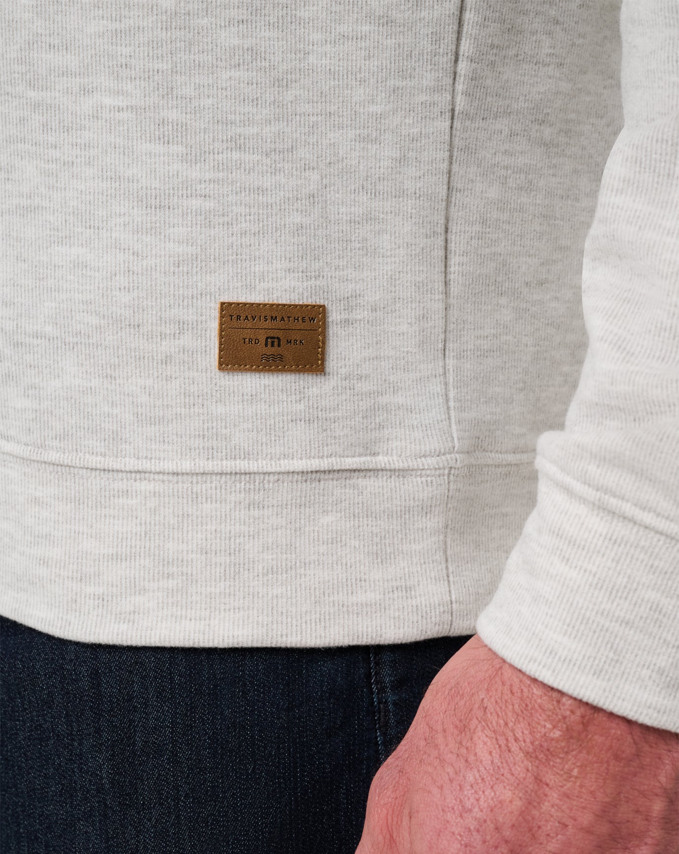 Men Cloud Sweater Quarter Zip
