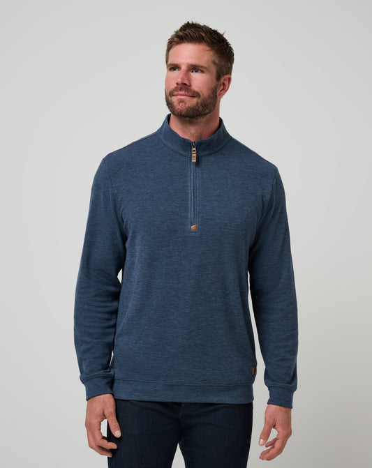 Men Cloud Sweater Quarter Zip