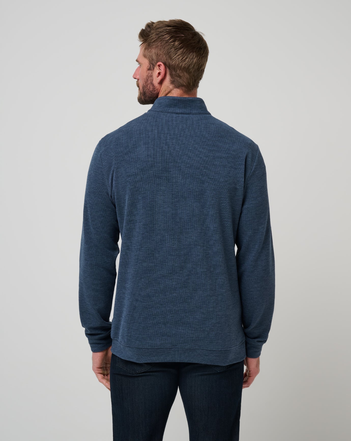 Men Cloud Sweater Quarter Zip