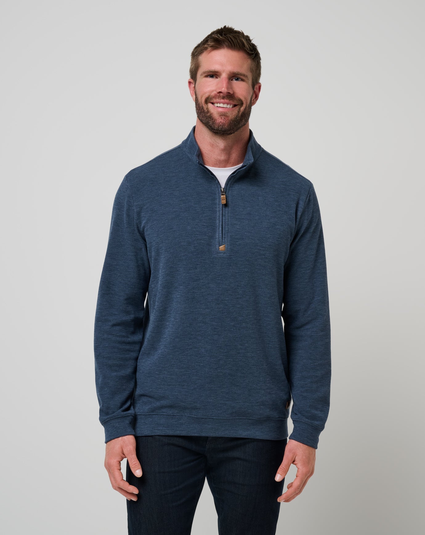Men Cloud Sweater Quarter Zip
