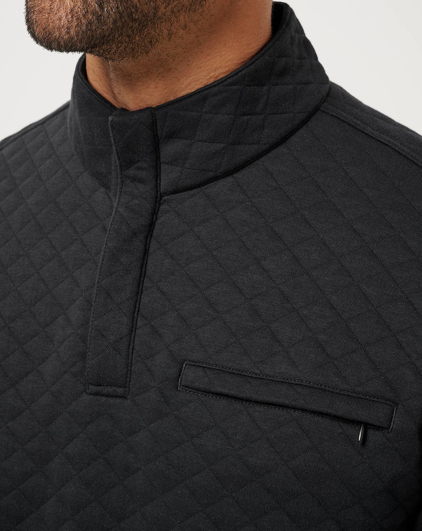 Men Transatlantic Quarter Zip