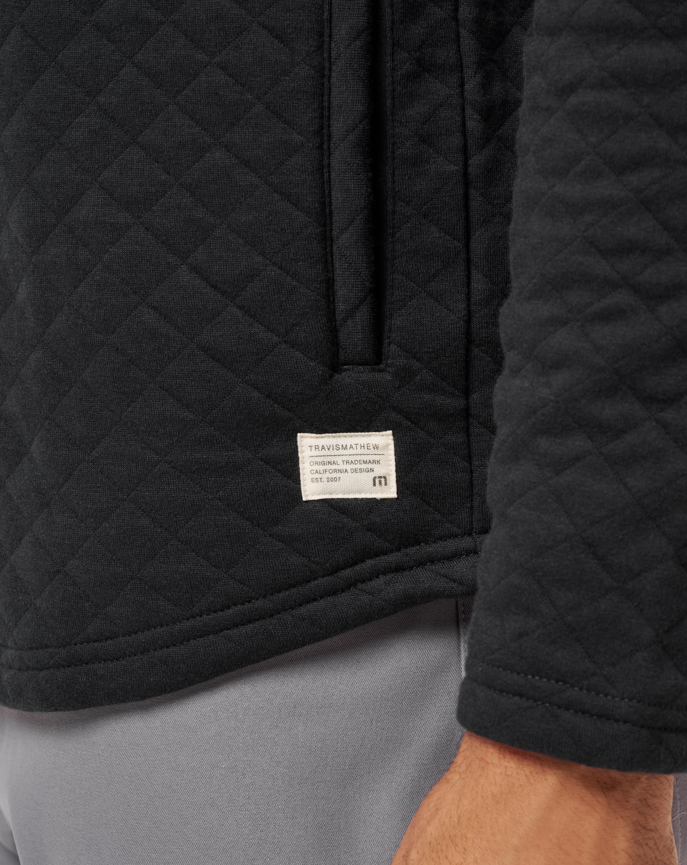 Men Transatlantic Quarter Zip