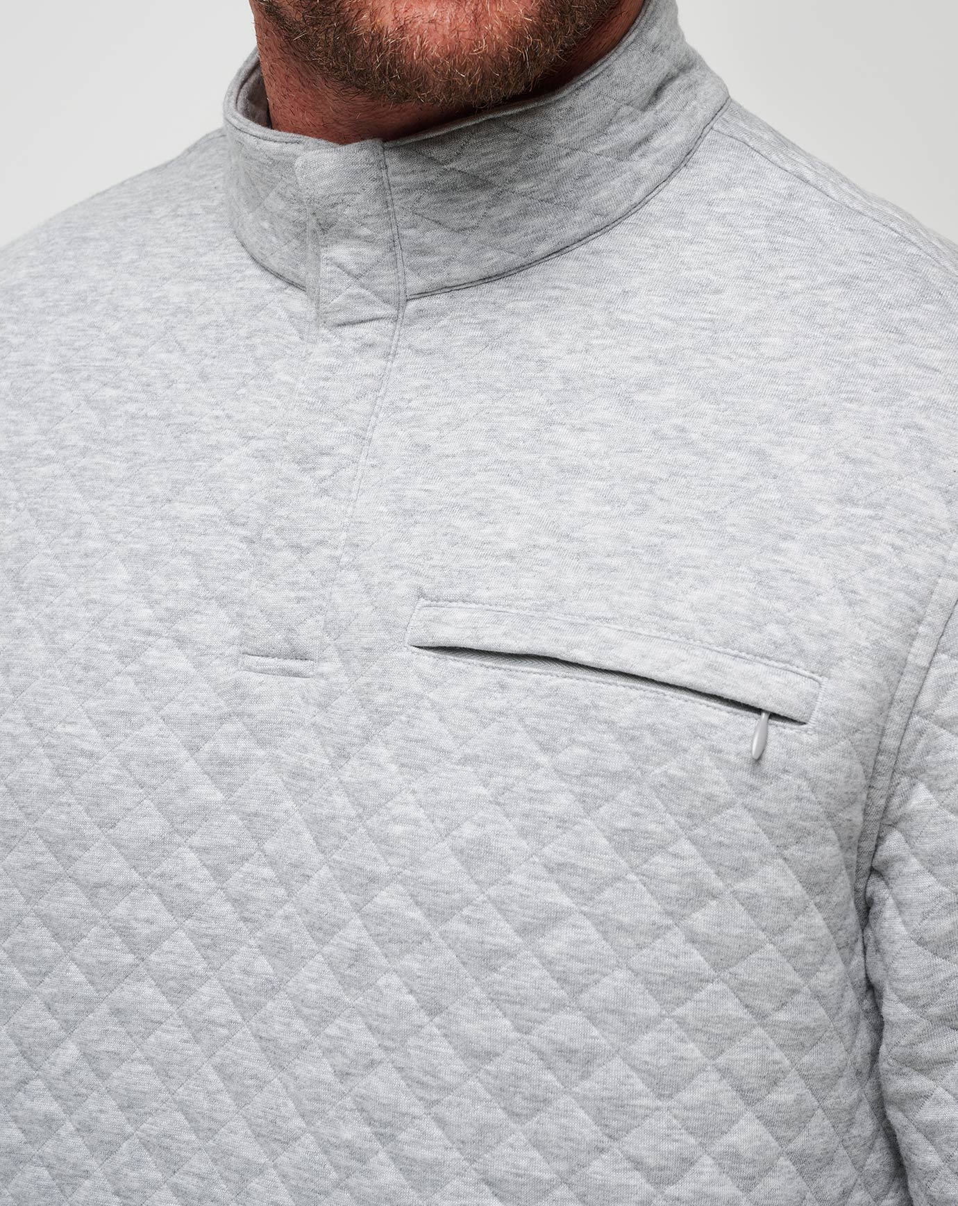 Men Transatlantic Quarter Zip