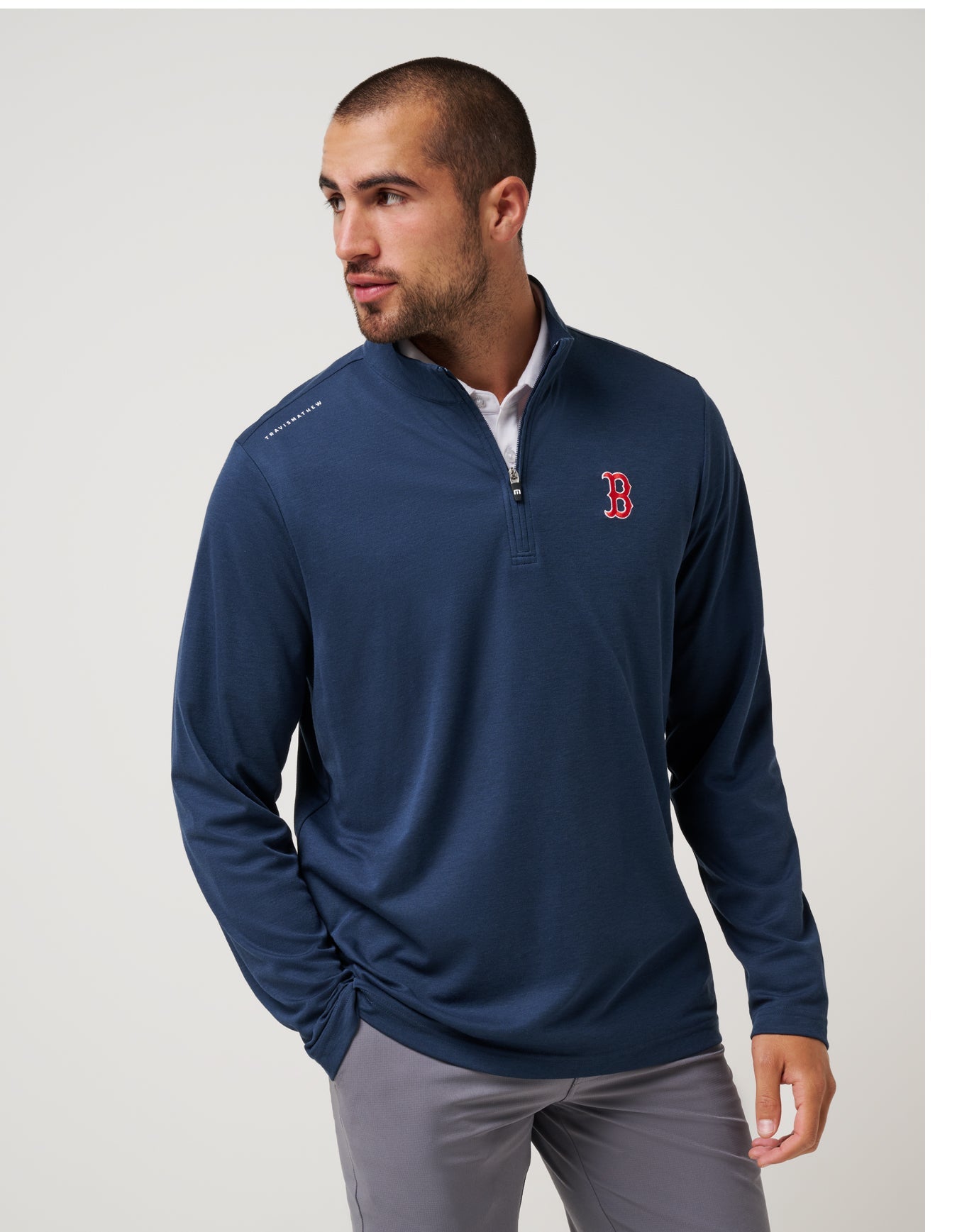 Men|Game Day|New Boston Red Sox Time To Tailgate Quarter Zip