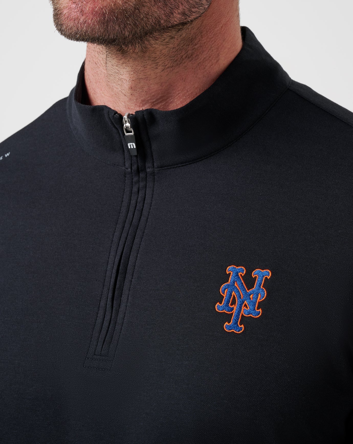 Men|New New York Mets Time To Tailgate Quarter Zip