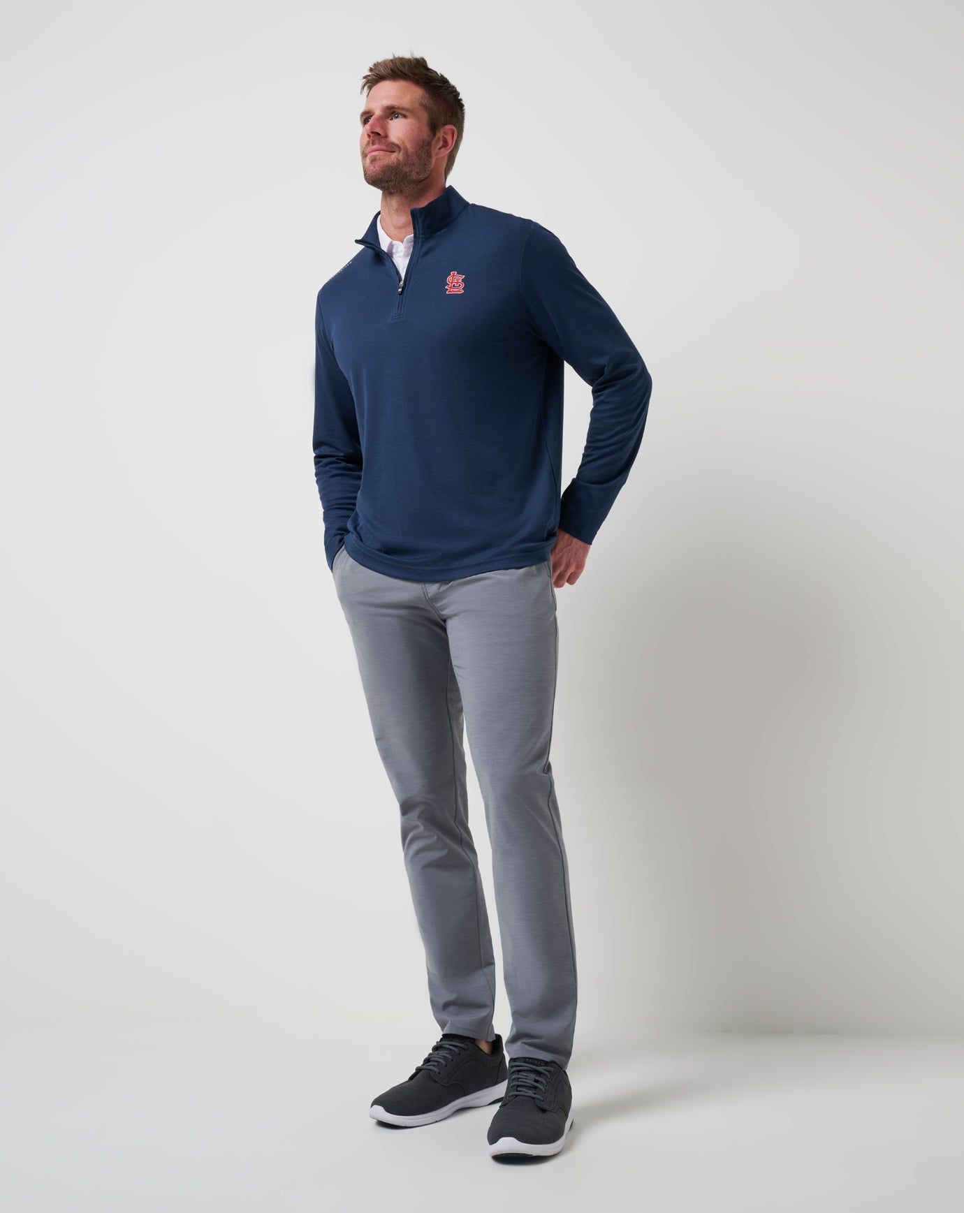 Men|New St Louis Cardinals Time To Tailgate Quarter Zip