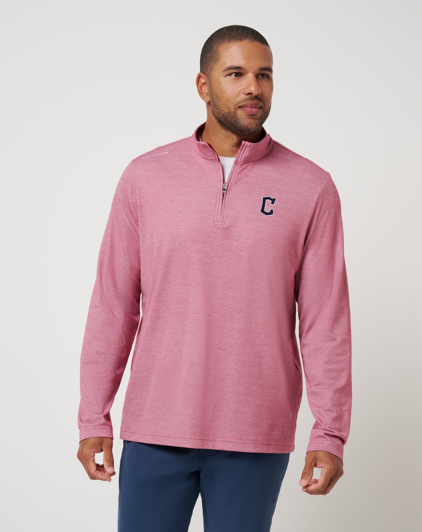 Men|Game Day|New Cleveland Guardians Time To Tailgate Quarter Zip