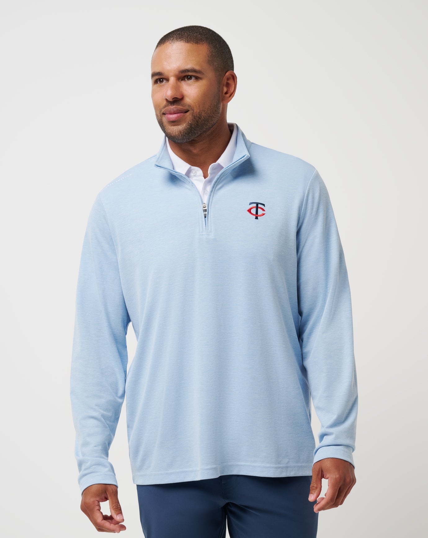 Men|New Minnesota Twins Time To Tailgate Quarter Zip
