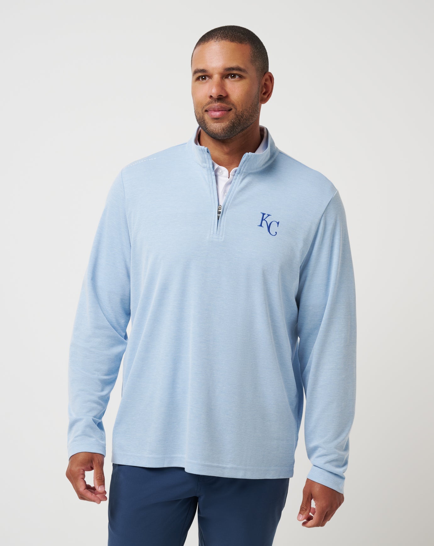 Men|New Kansas City Roayals Time To Tailgate Quarter Zip