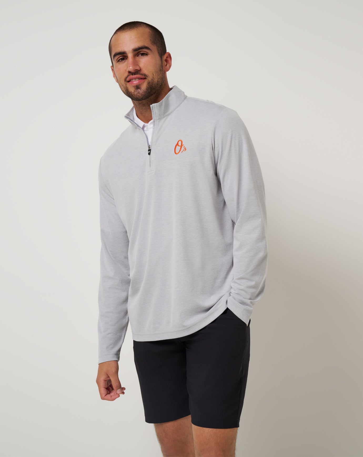 Men|New Baltimore Orioles Time To Tailgate Quarter Zip