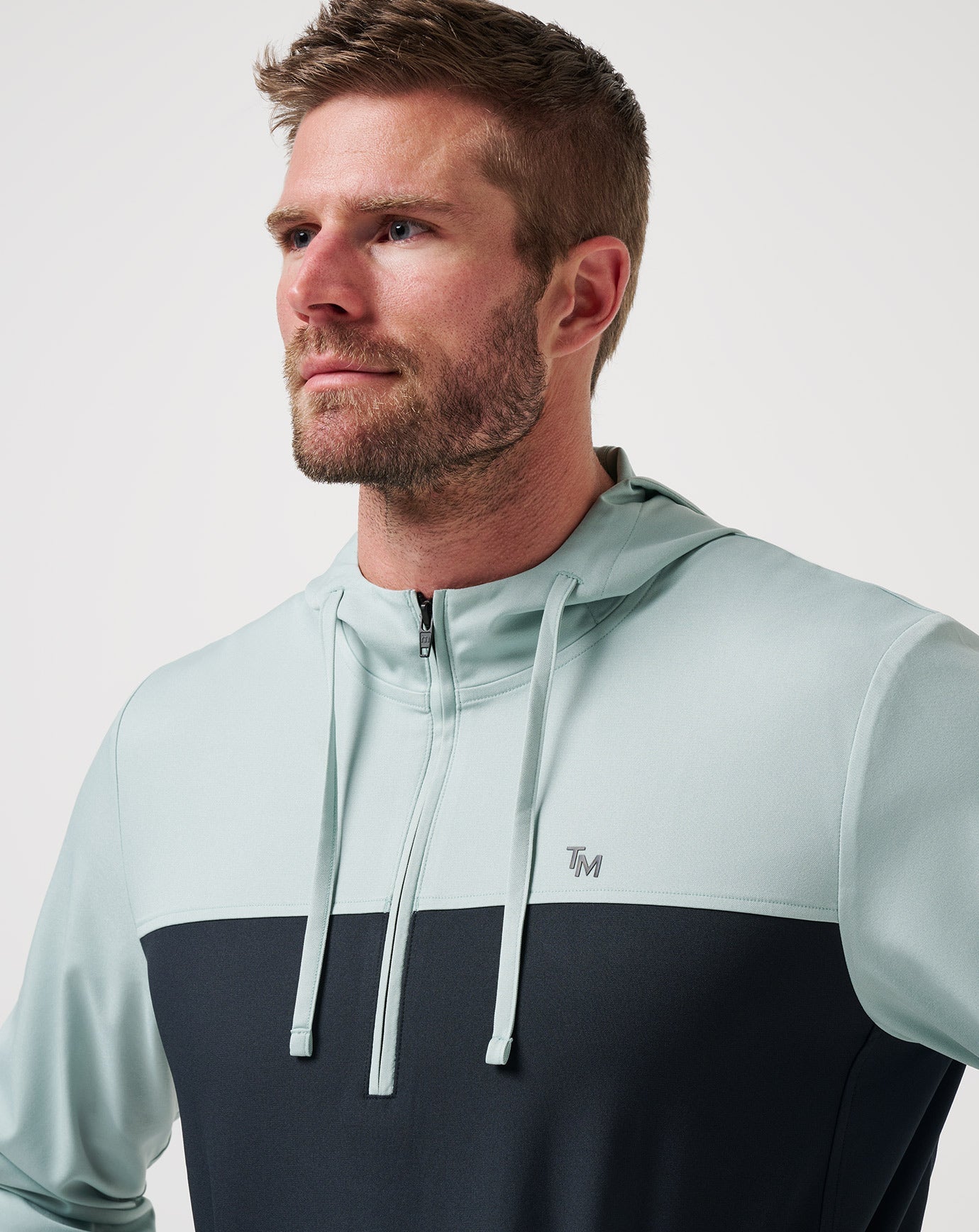 Men|New Coin Toss Quarter Zip Hoodie