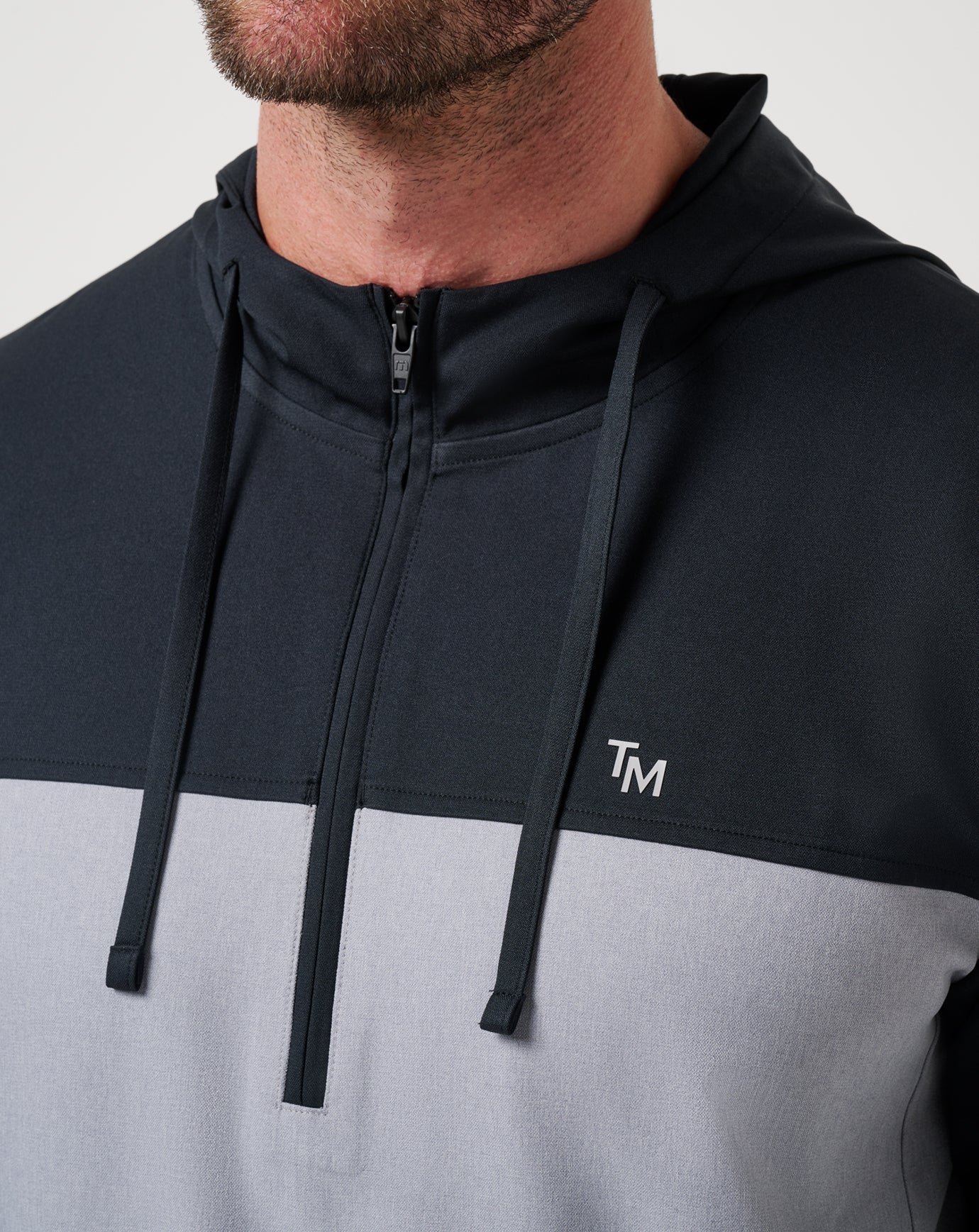 Men|New Coin Toss Quarter Zip Hoodie