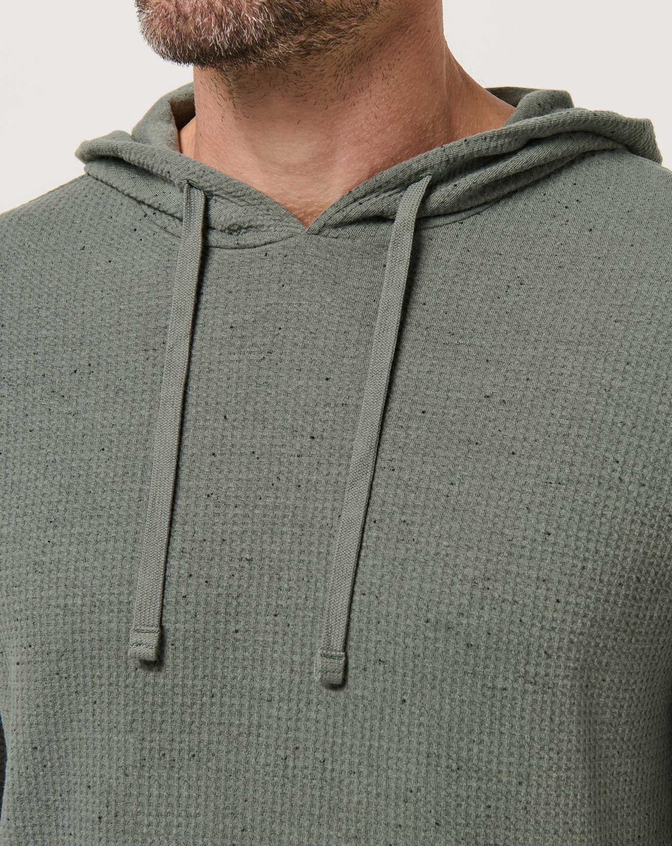 Men Cloud Waffle Hoodie