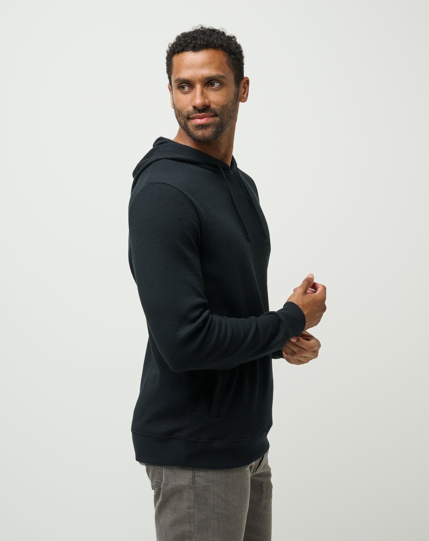 Men Cloud Waffle Hoodie