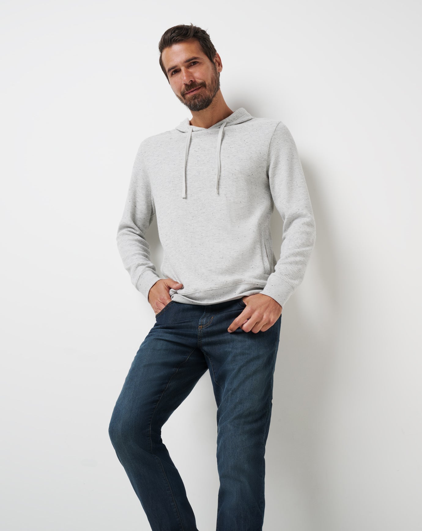 Men Cloud Waffle Hoodie