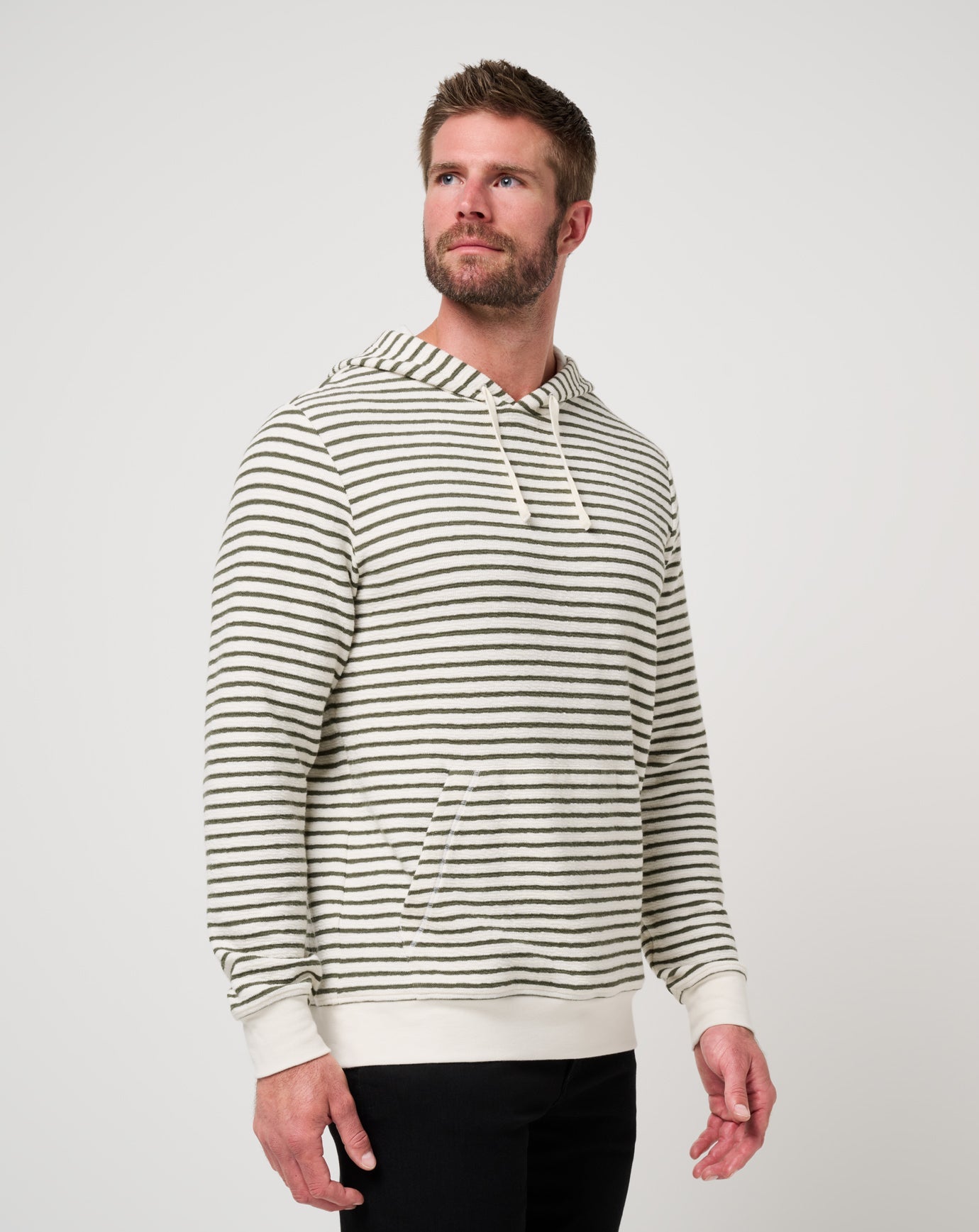 Men Shark Warning Hoodie