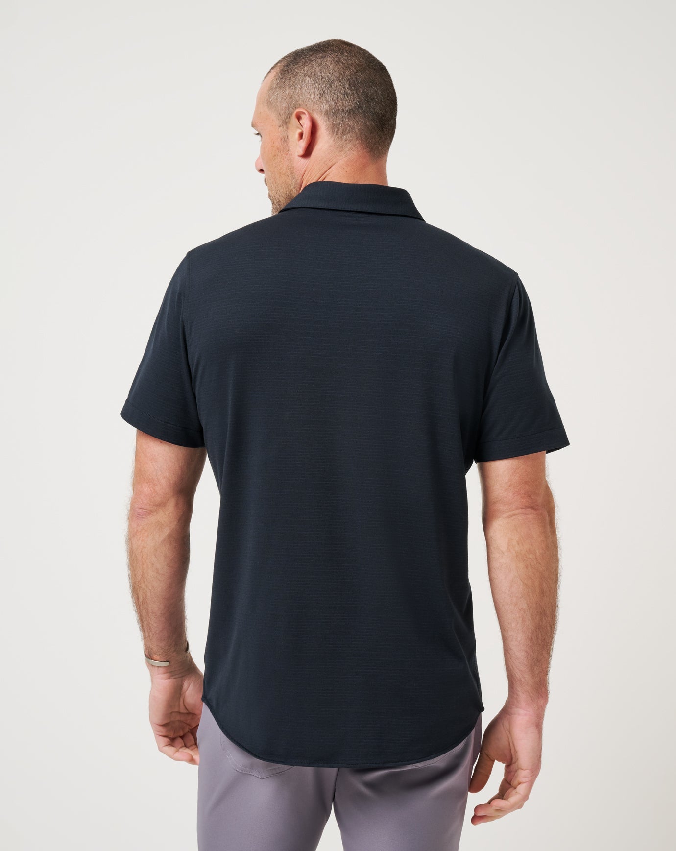 Men The Heater Button-Up