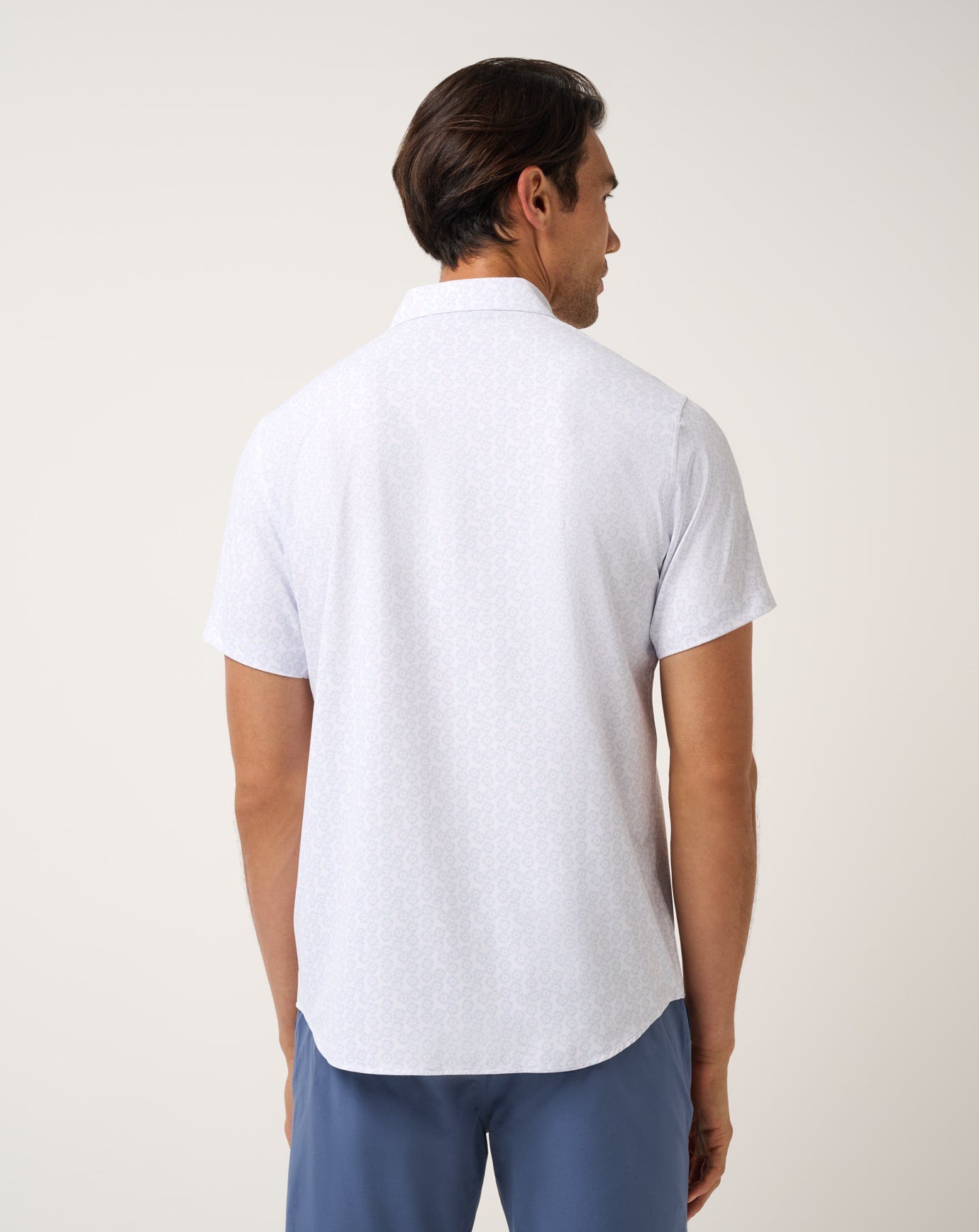 Men Techwoven Sunlight Button-Up