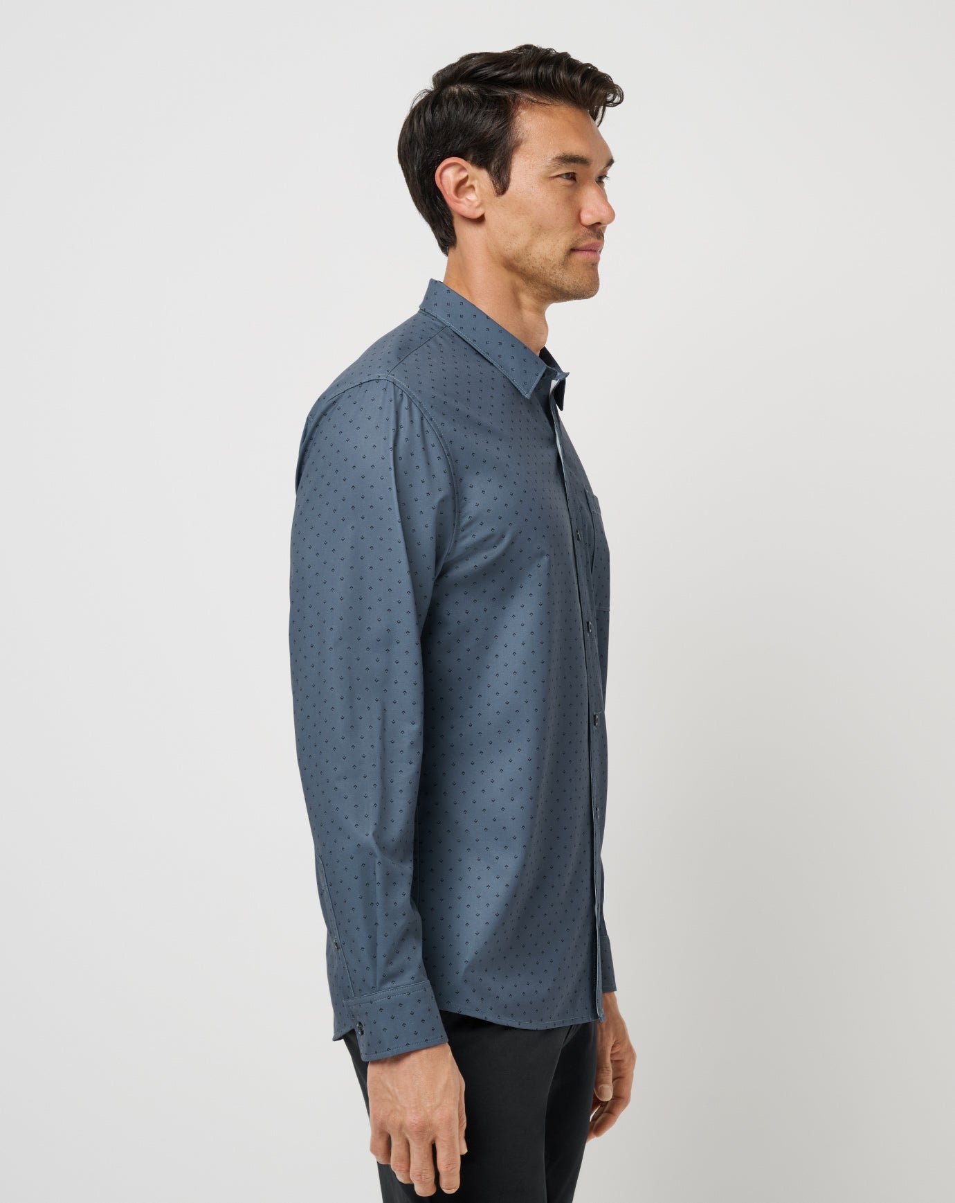 Men Techwoven Tidbits Button-Up