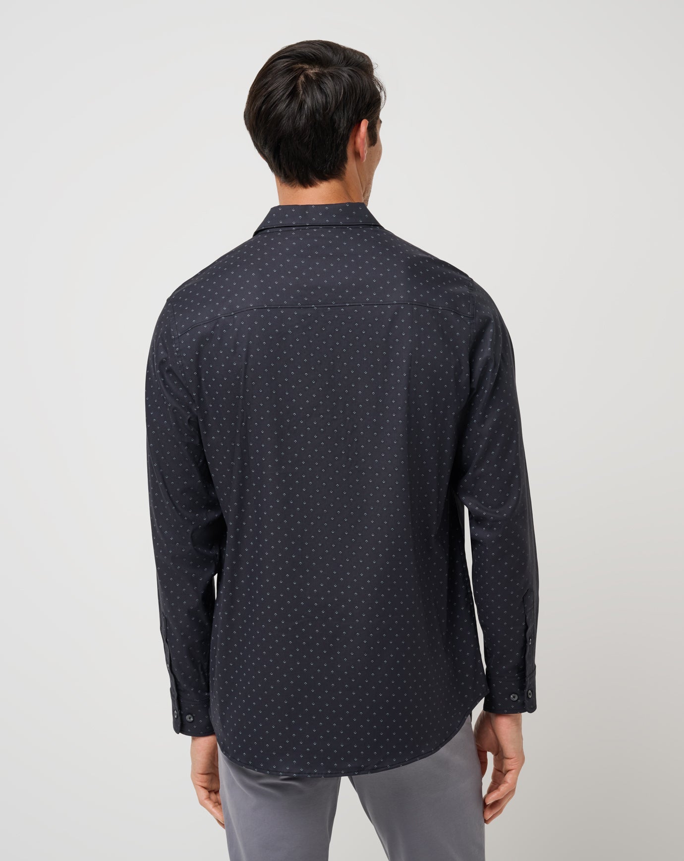 Men Techwoven Tidbits Button-Up