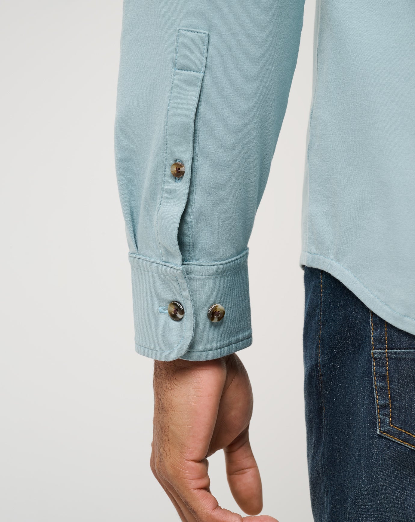 Men Comfortknit TM Social Club Button-Up