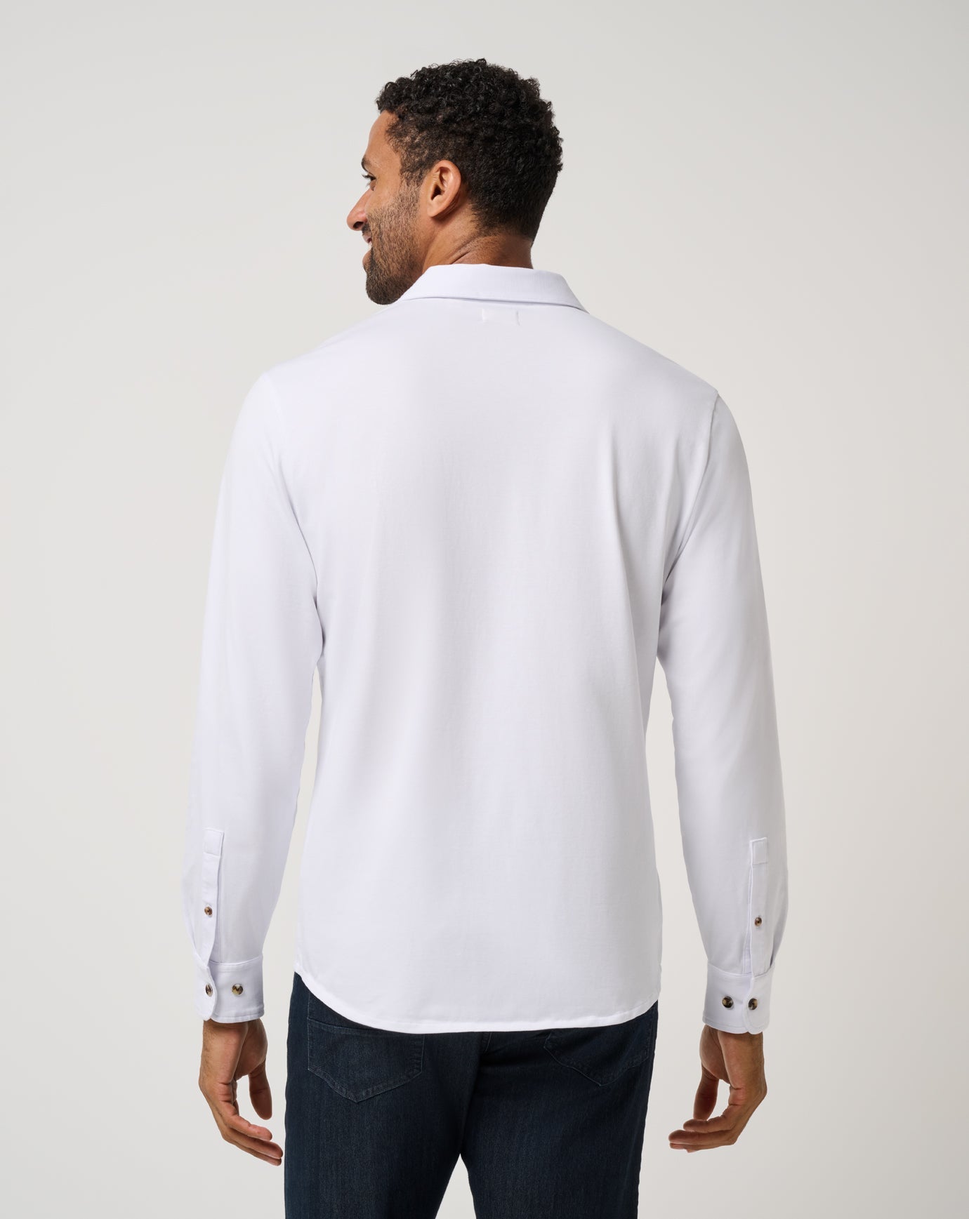 Men Comfortknit TM Social Club Button-Up