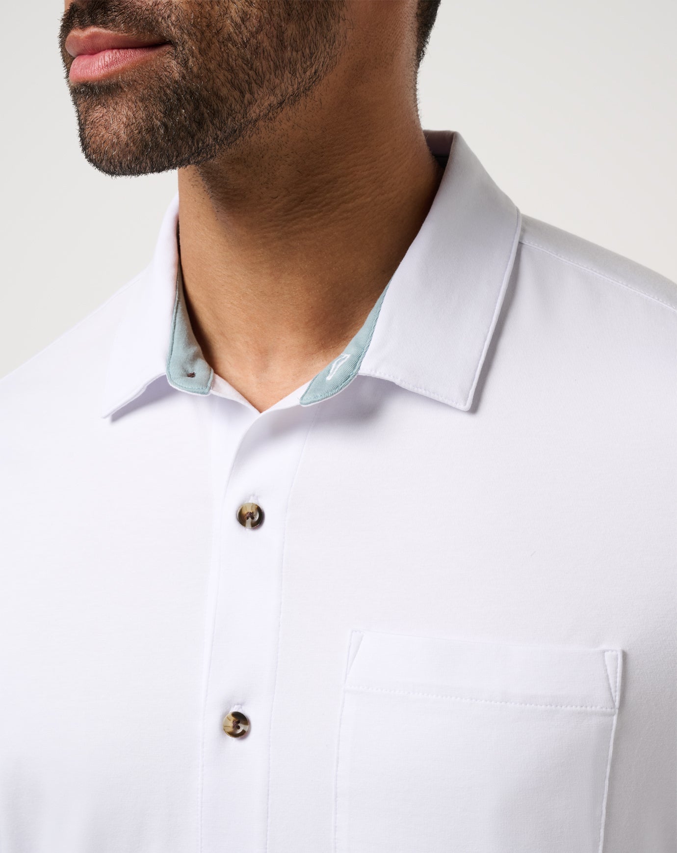 Men Comfortknit TM Social Club Button-Up