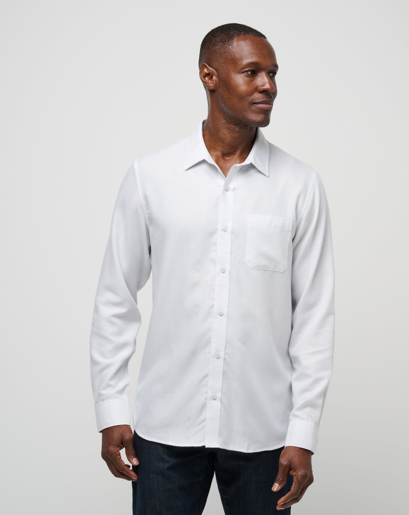 Men Little Leary Button-Up