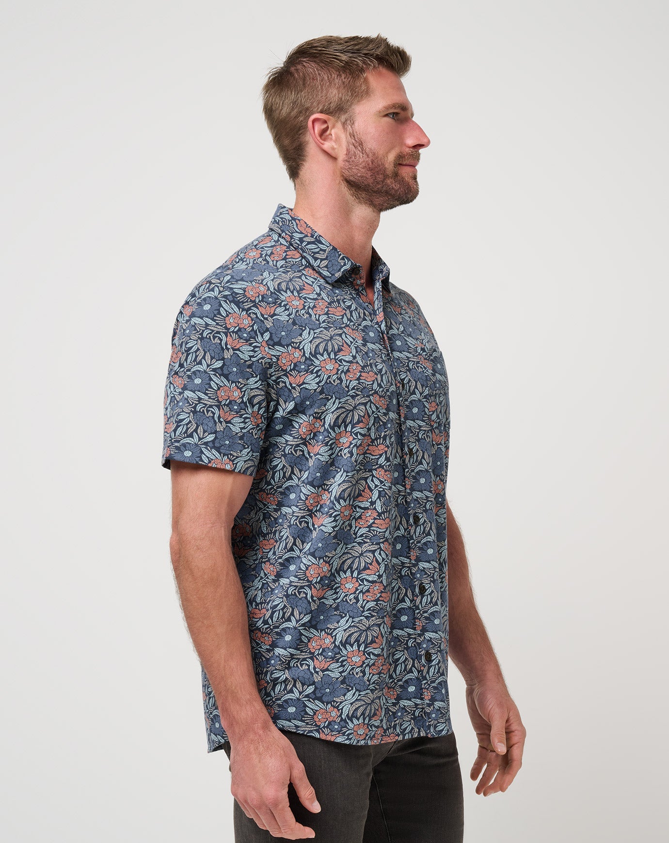 Men Knit Day Cruise Button-Up