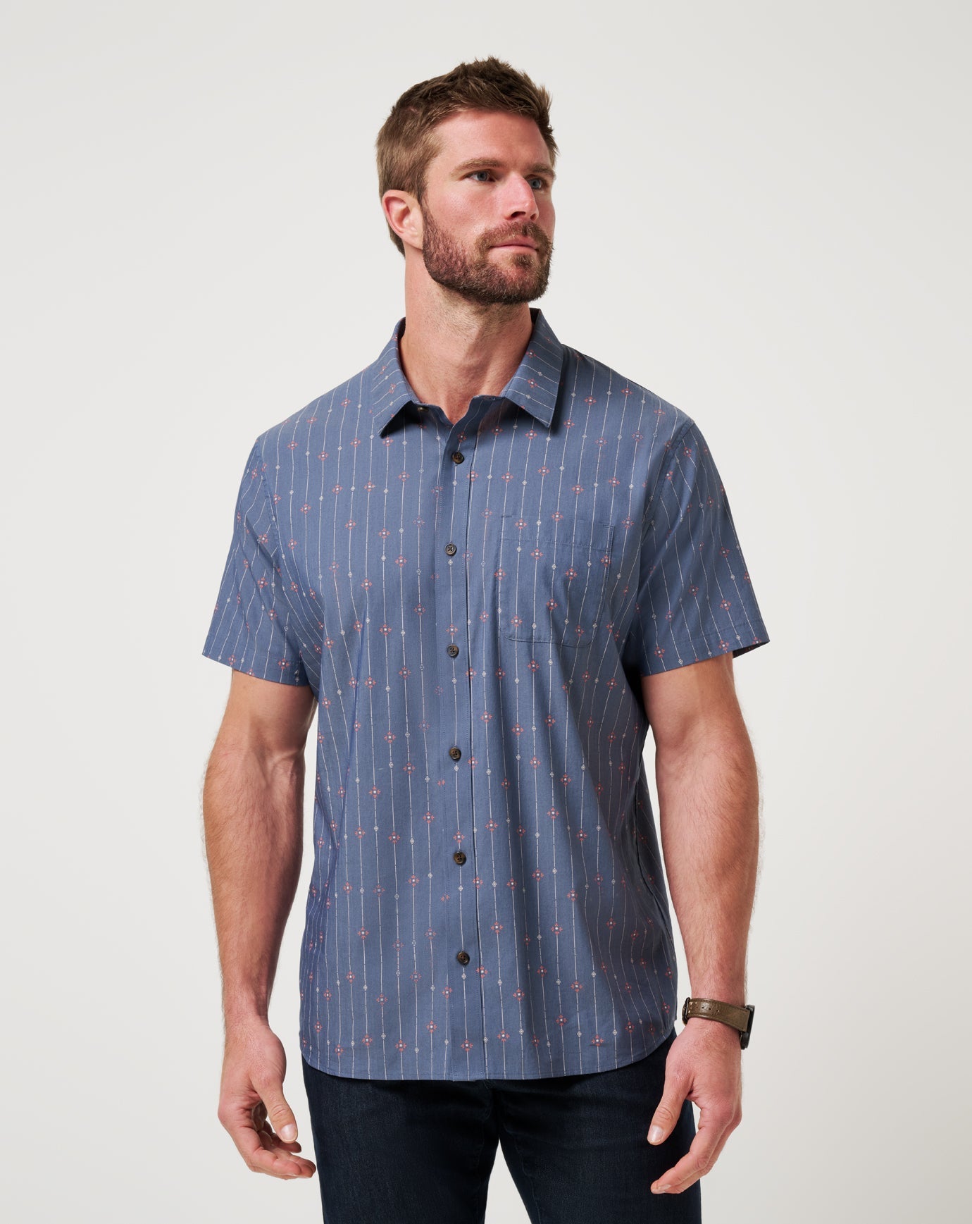 Men Deco Button-Up