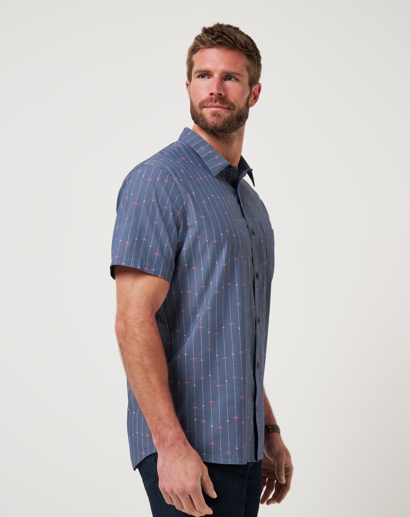 Men Deco Button-Up