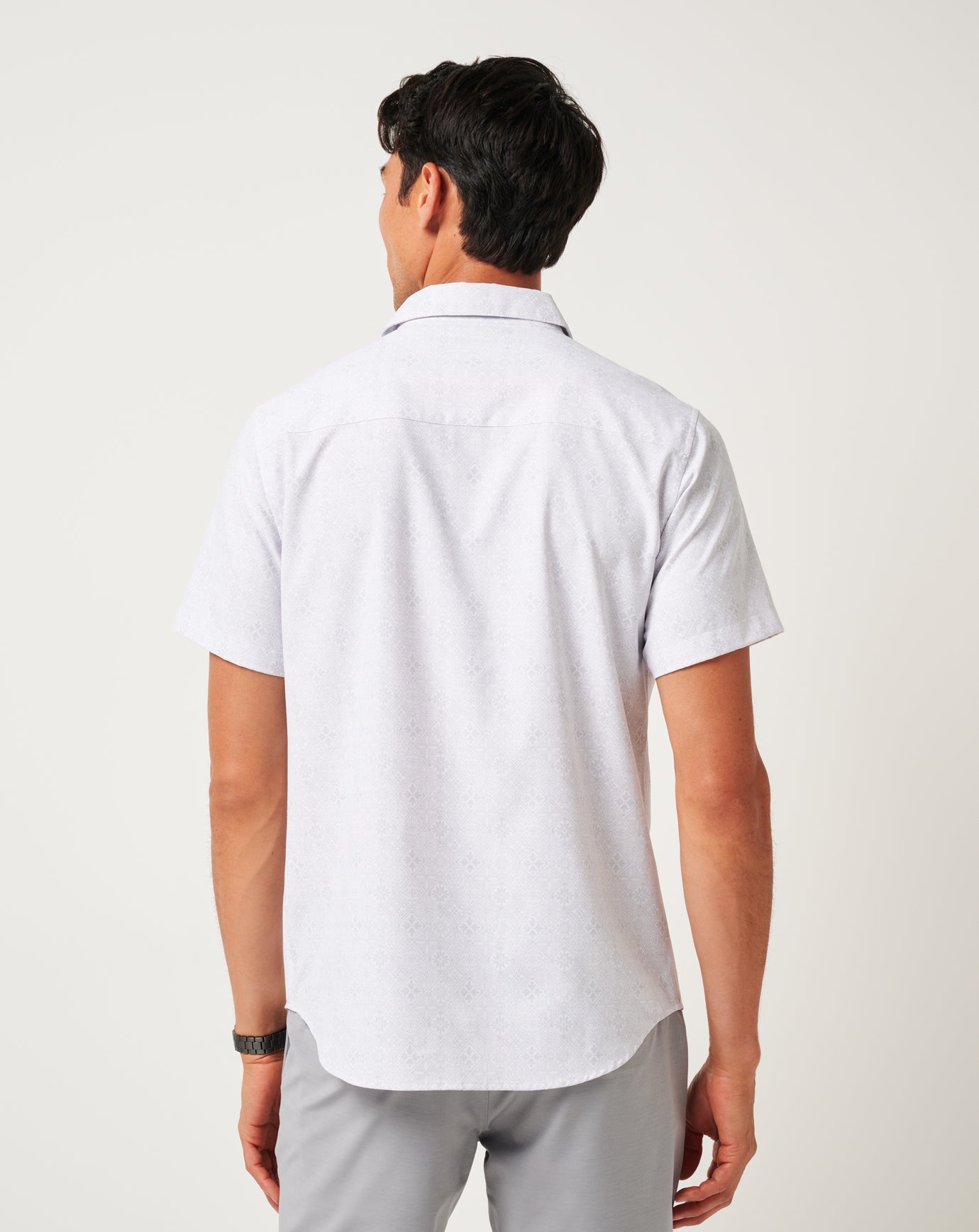 Men Techwoven Acropolis Button-Up