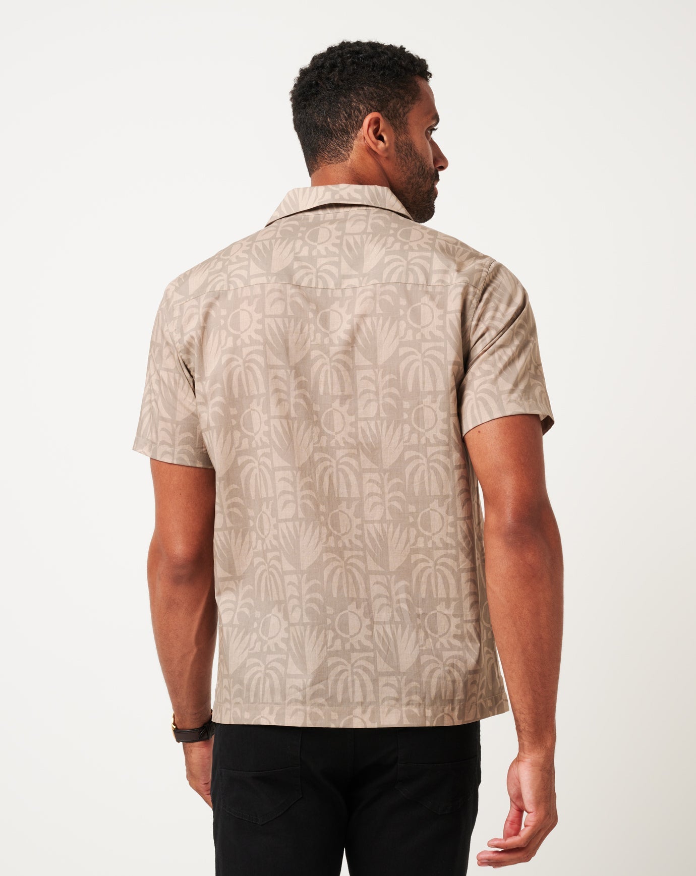 Men Desert Sun Button-Up