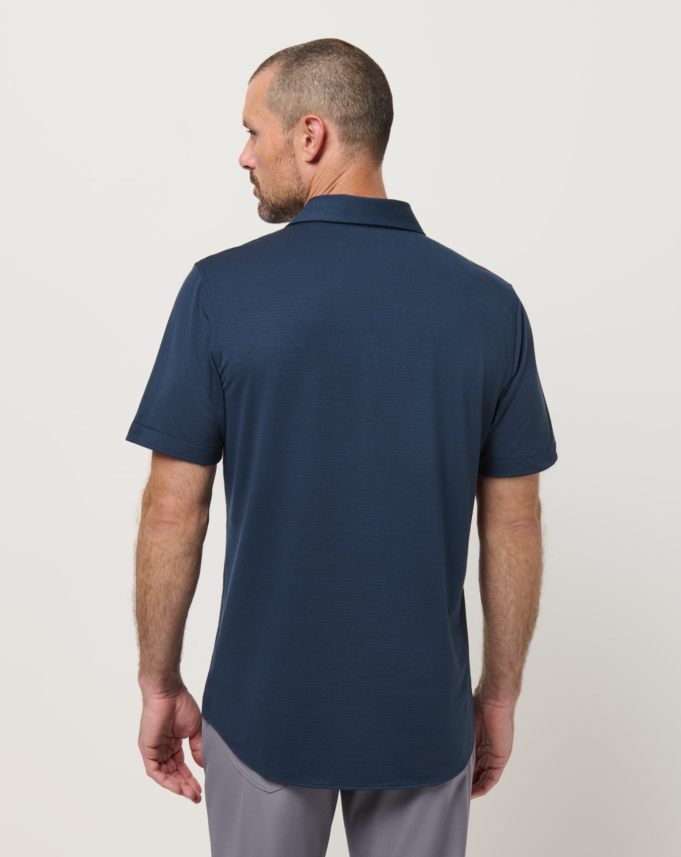 Men The Heater Button-Up