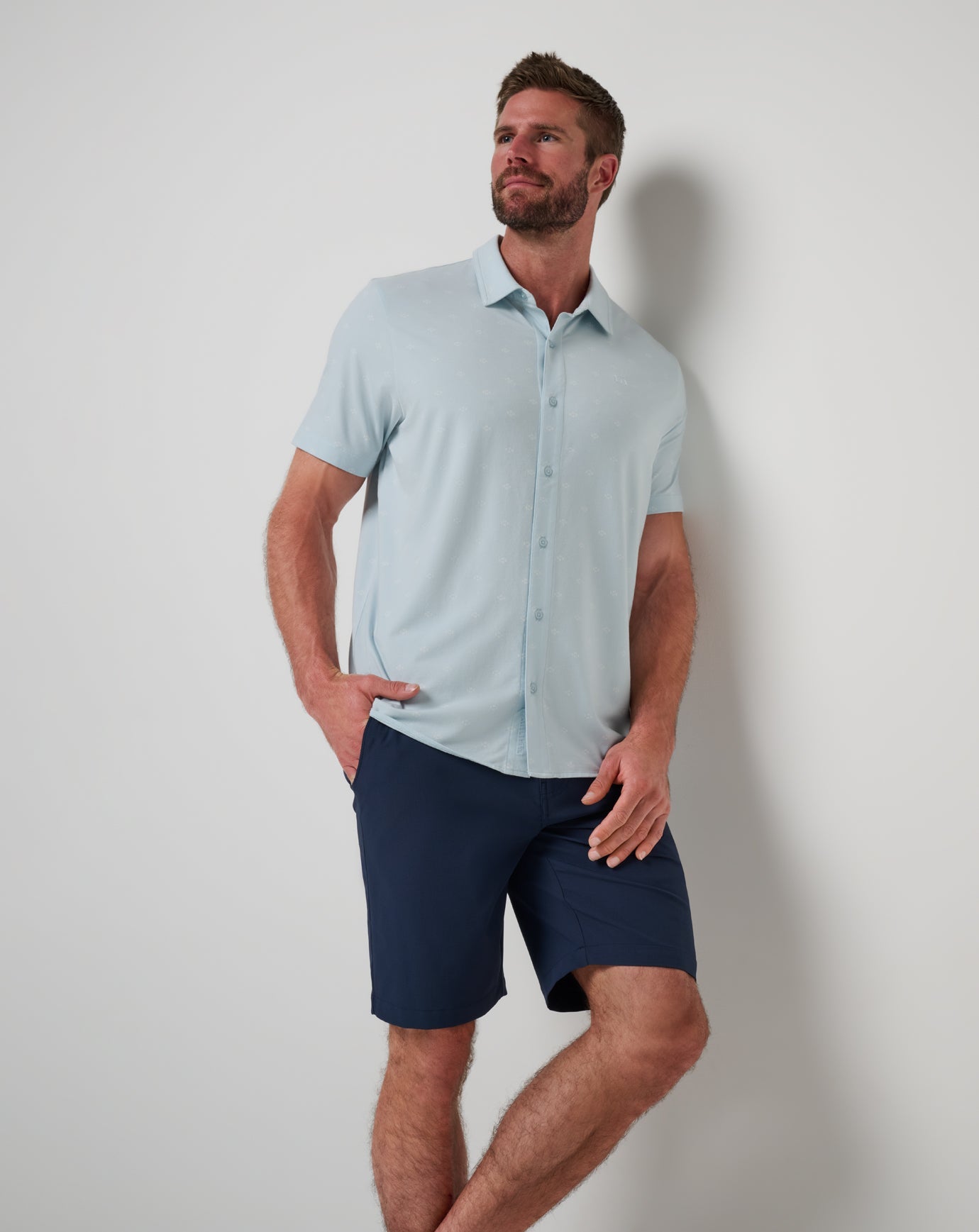 Men Shore Of It Button-Up