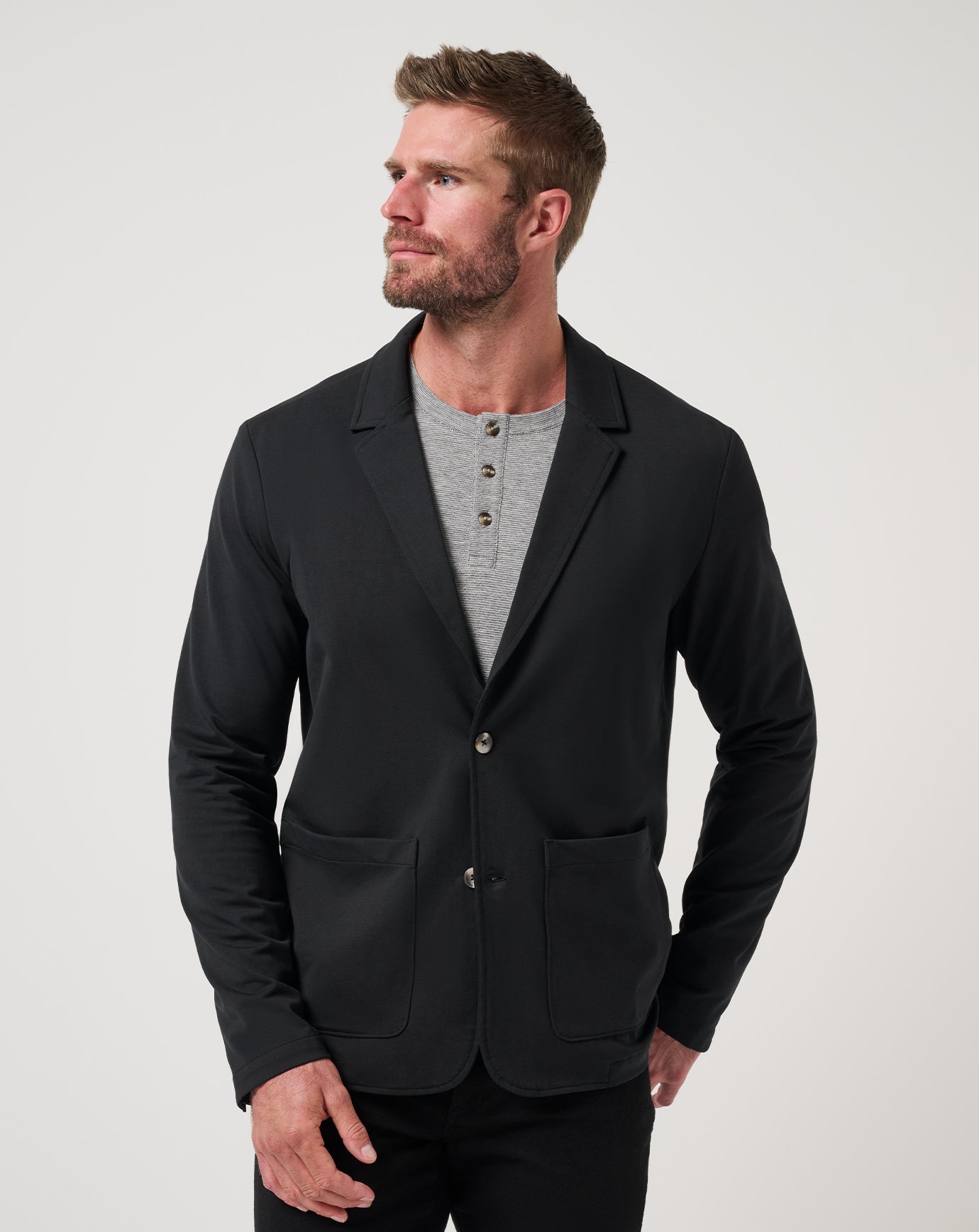 Men Stretchknit Blazer