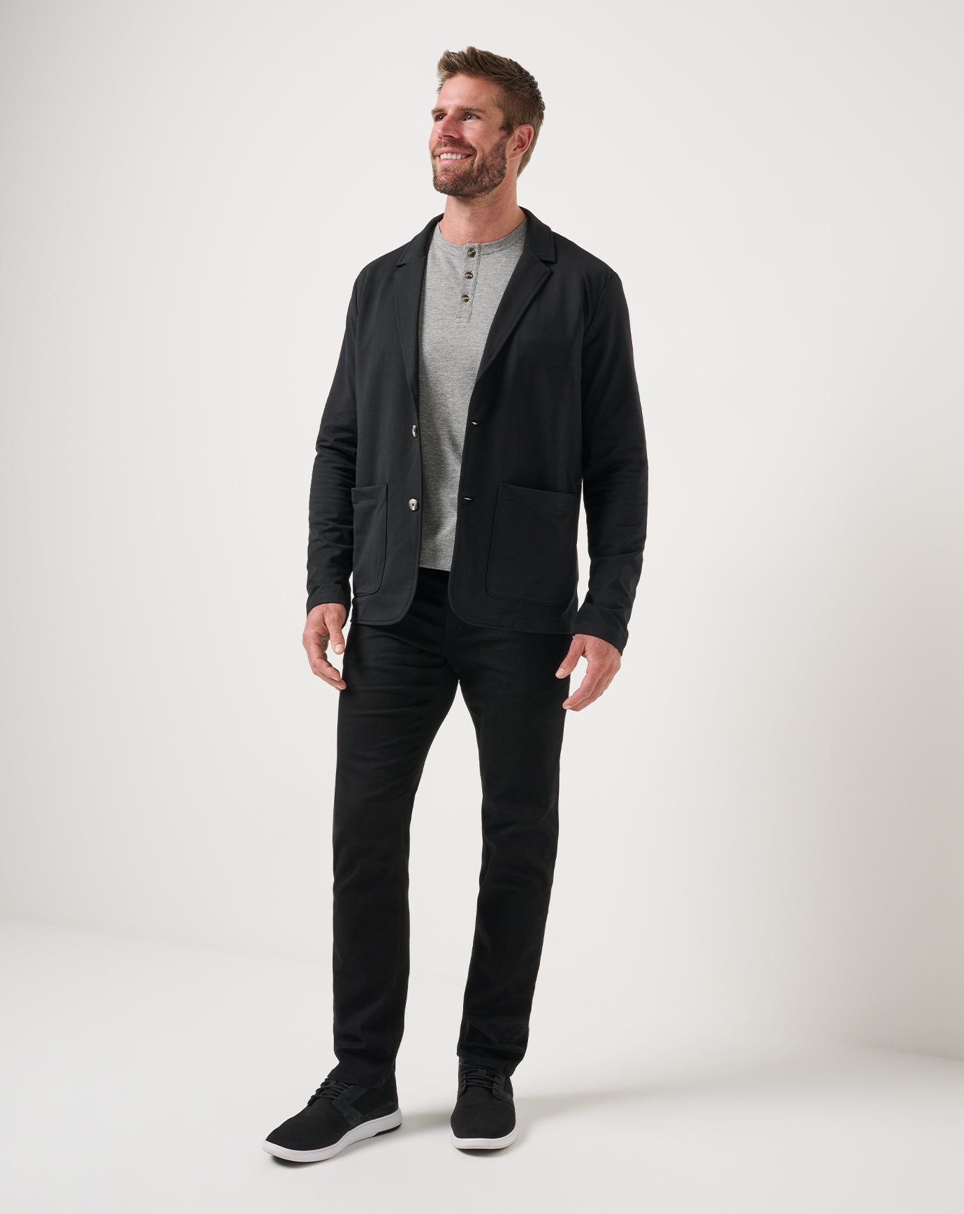 Men Stretchknit Blazer