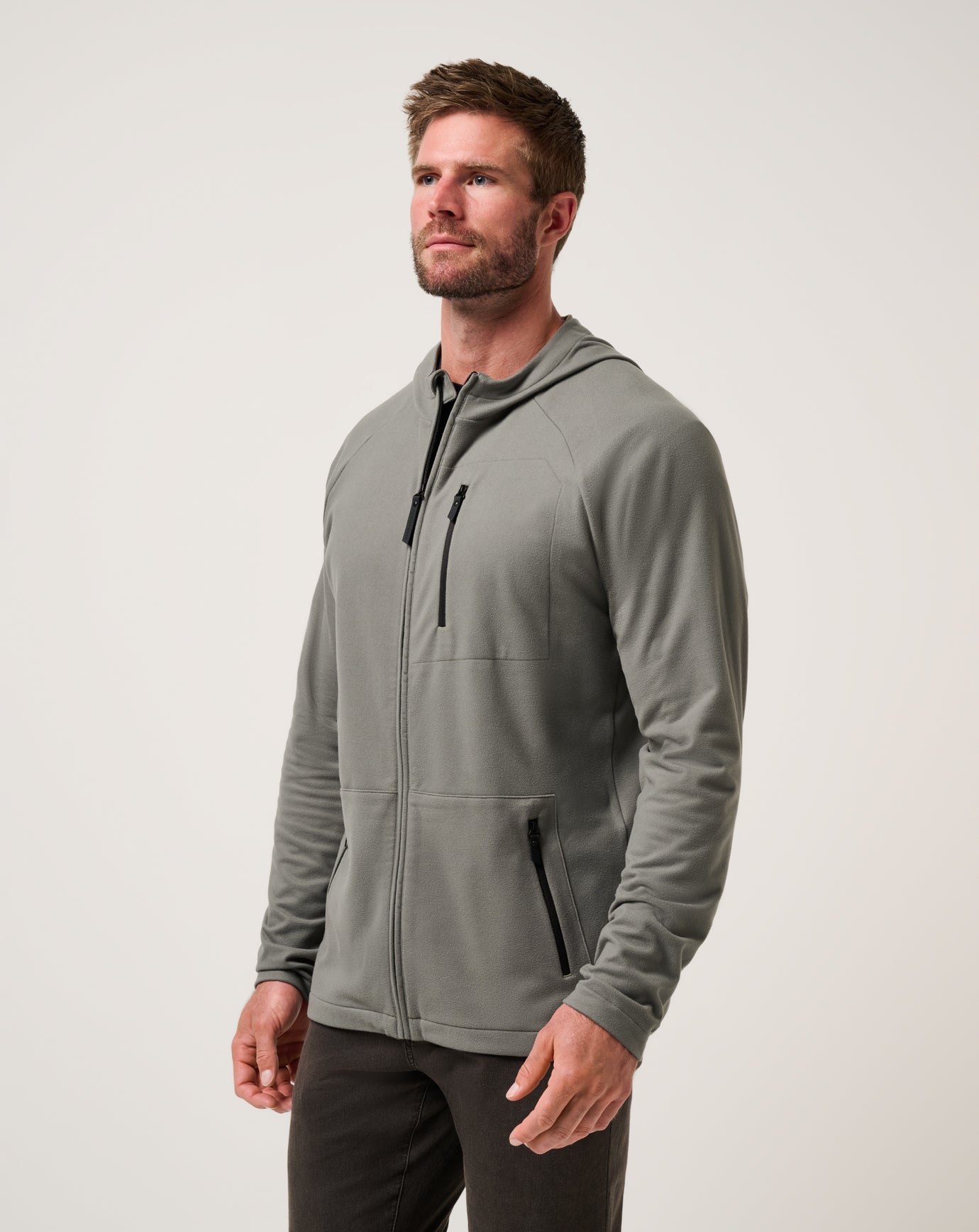 Men Quest Polar Full Zip Jacket