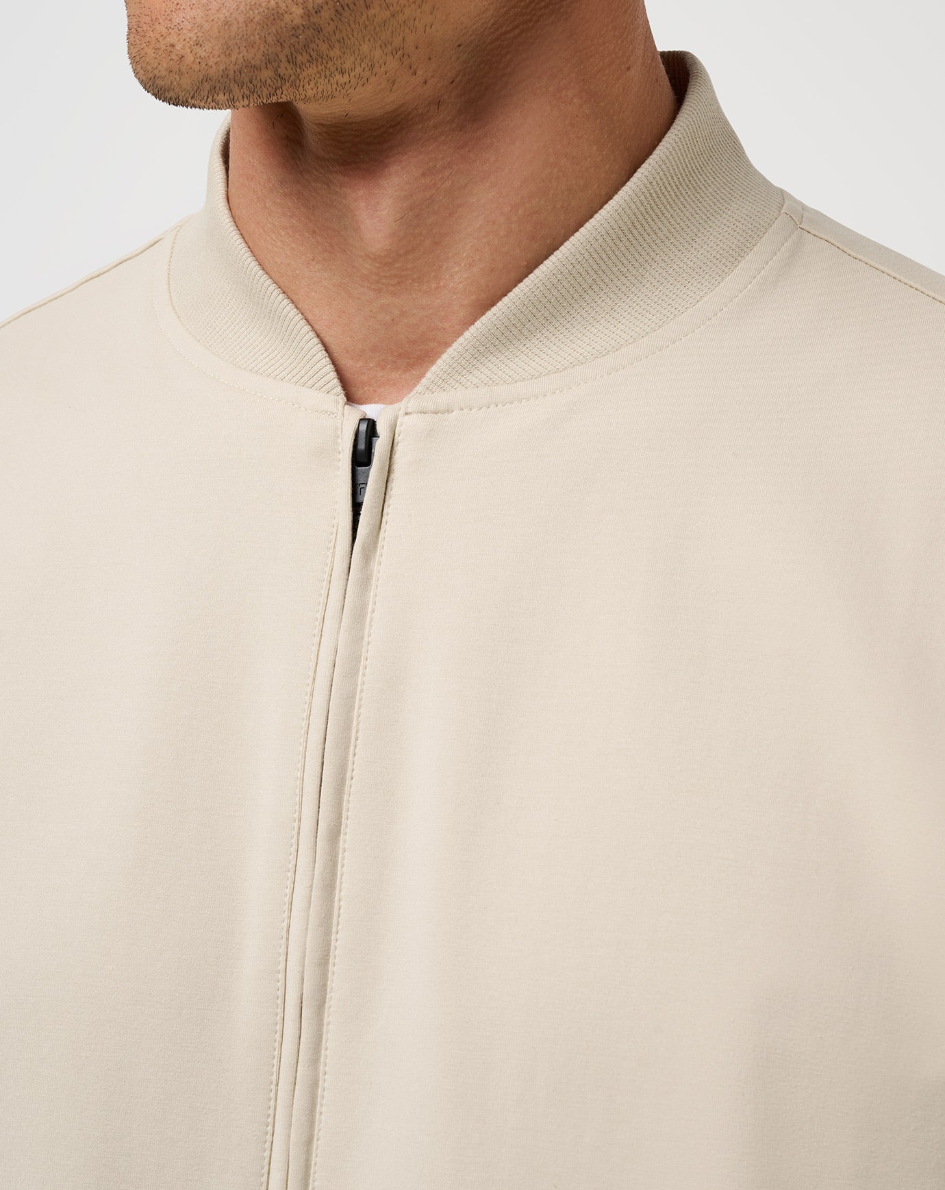 Men Stretchknit Bomber Jacket