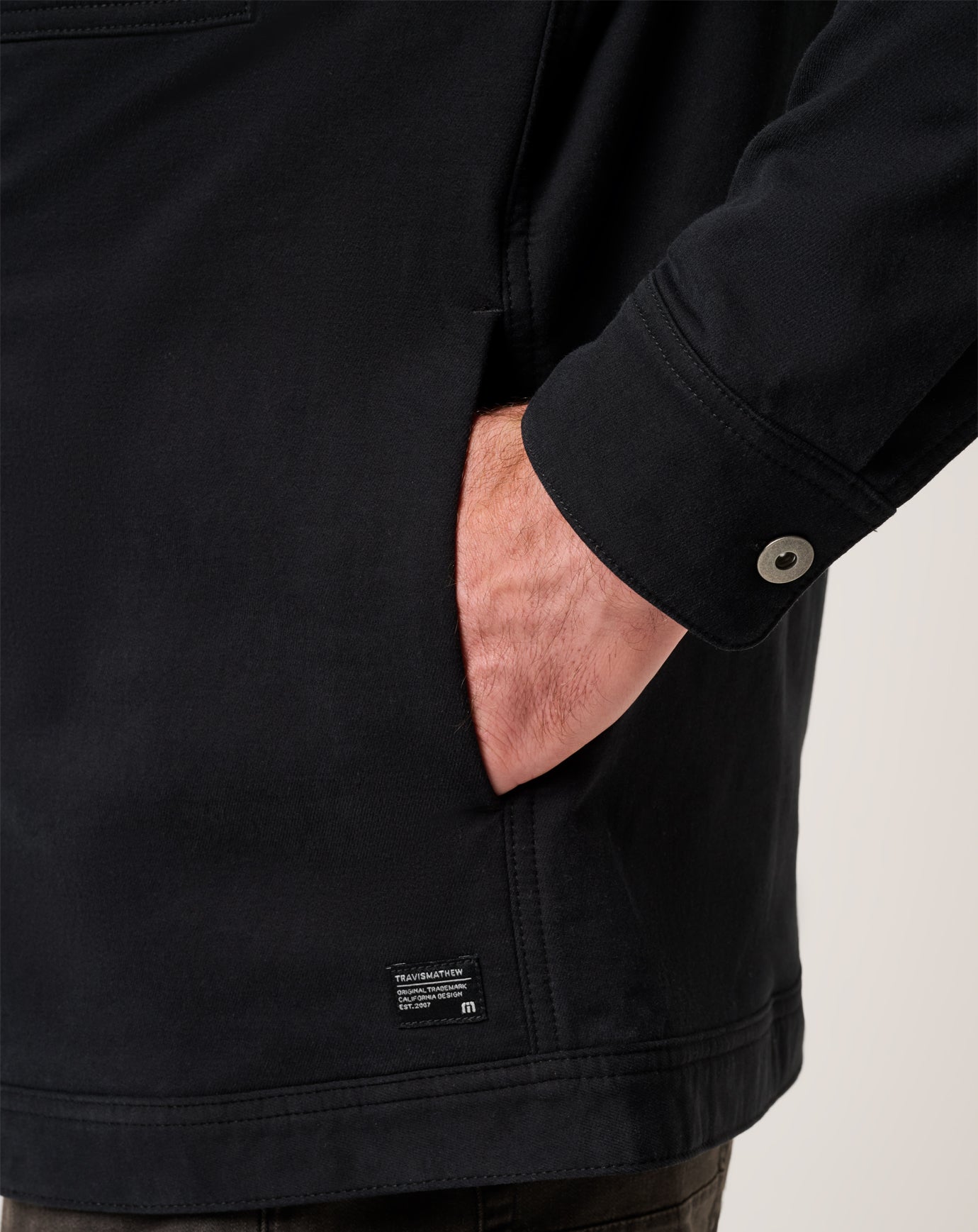 Men Cloud Denim Cord Jacket