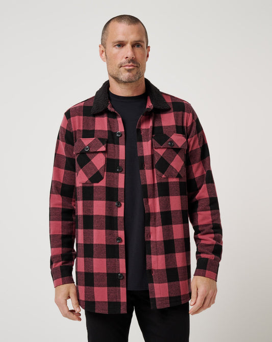 Men Winterize Shirt Jacket